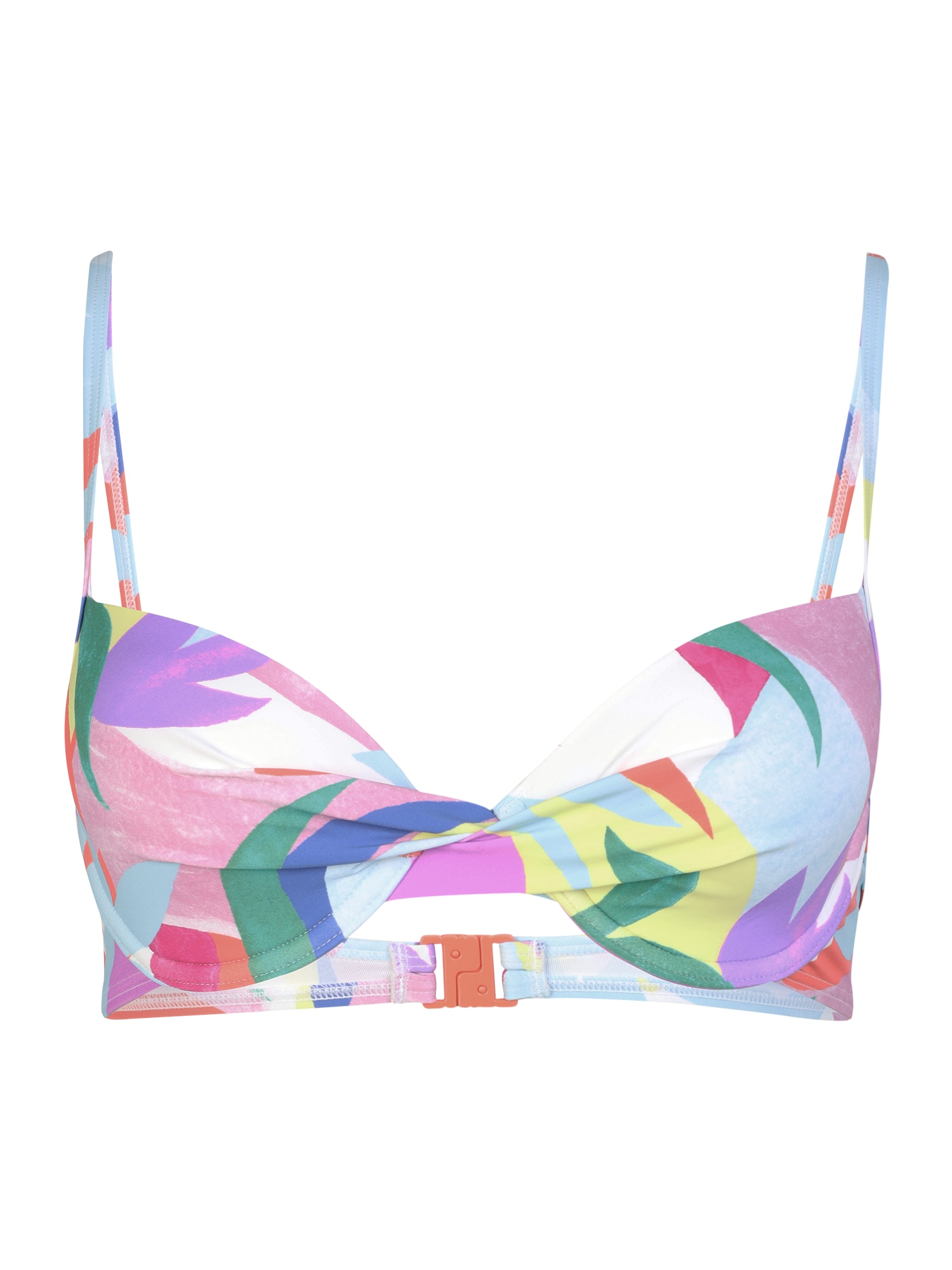 ESPRIT Bikini felső  világoskék / világos sárga / orchidea / kék