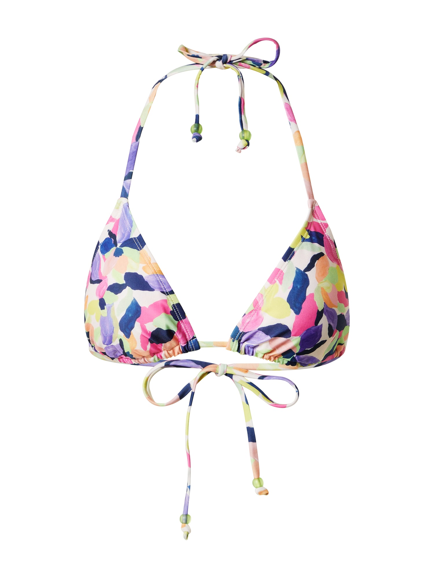Hunkemöller Bikini felső 'Hawaii'  fehér / kobaltkék / világoslila / rózsa / pasztellnarancs