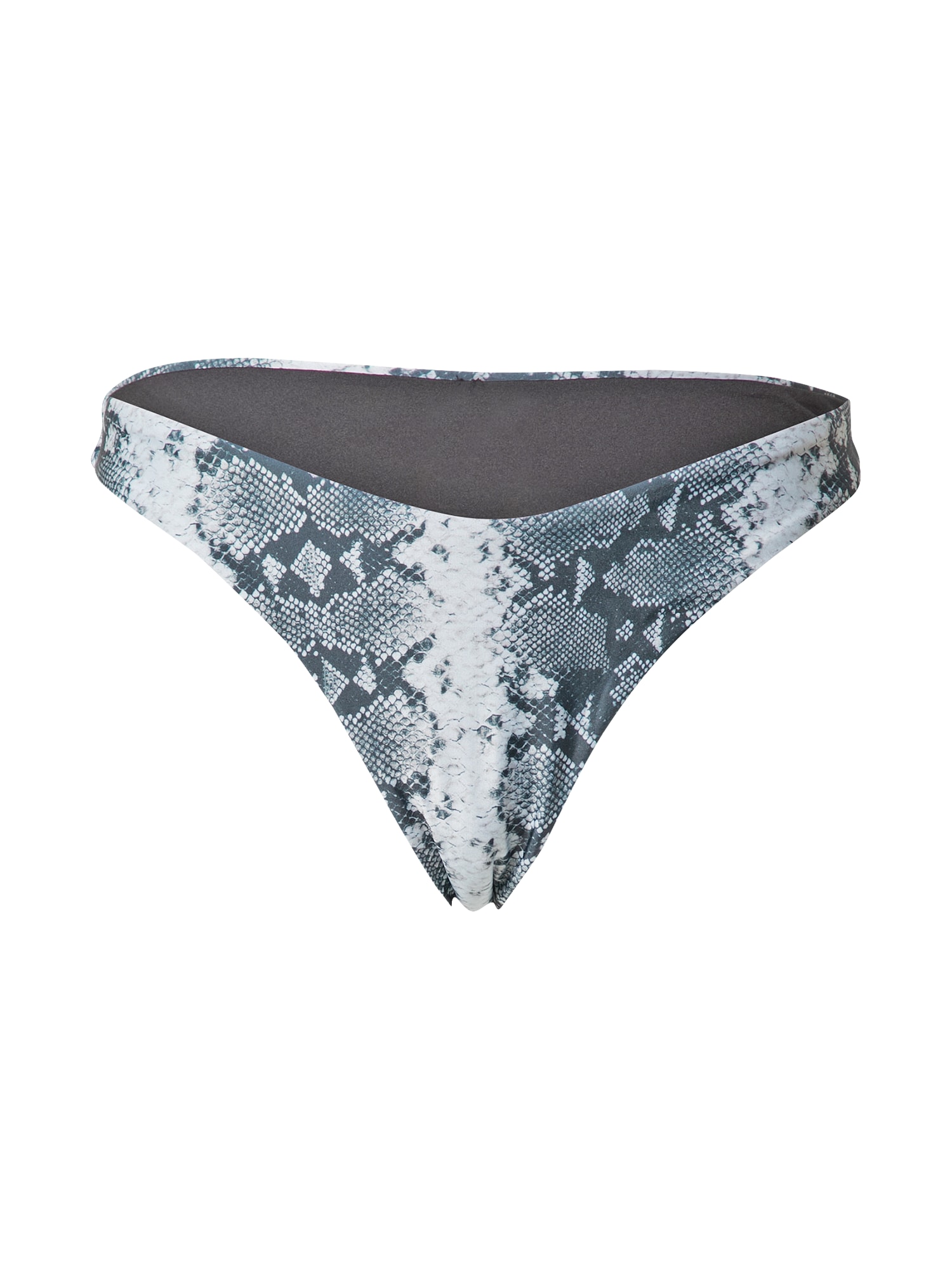 Hunkemöller Bikini nadrágok 'Dominica'  fekete / bazaltszürke / világosszürke