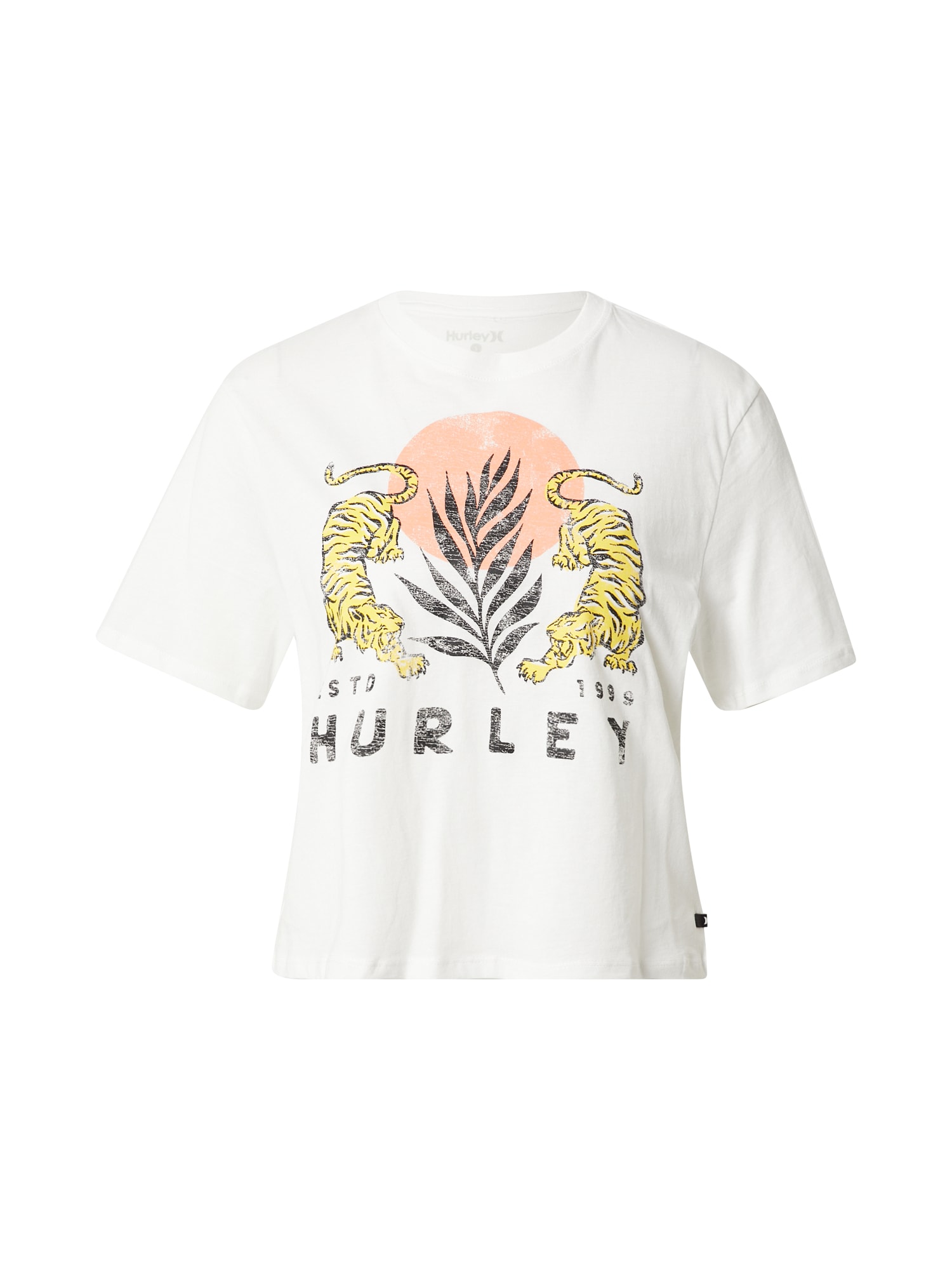 Hurley Funkcionális felső 'LE TIGRE'  bézs / fekete / sárga