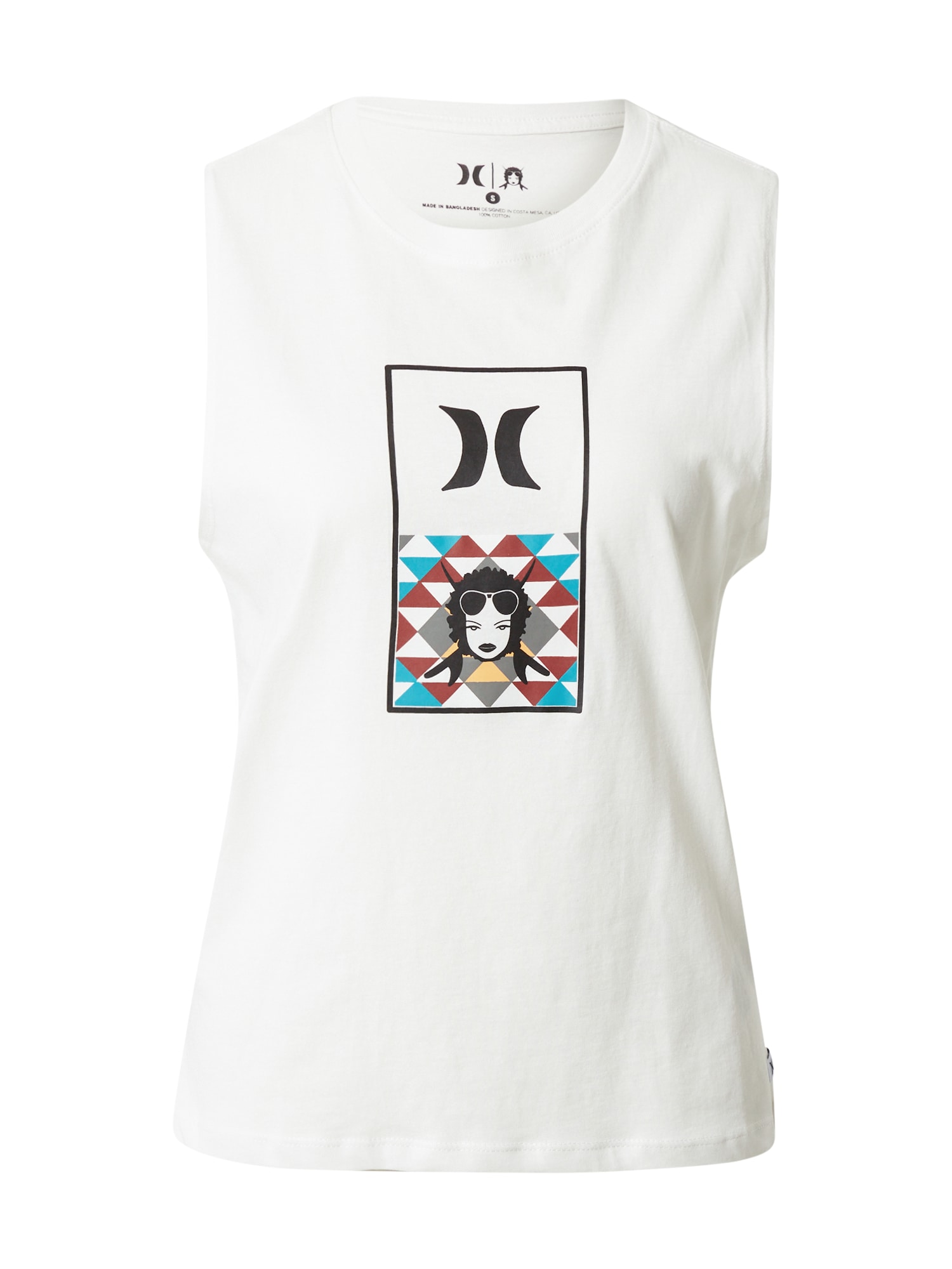 Hurley Sport top  krém / fekete / türkiz / rozsdabarna / szürke