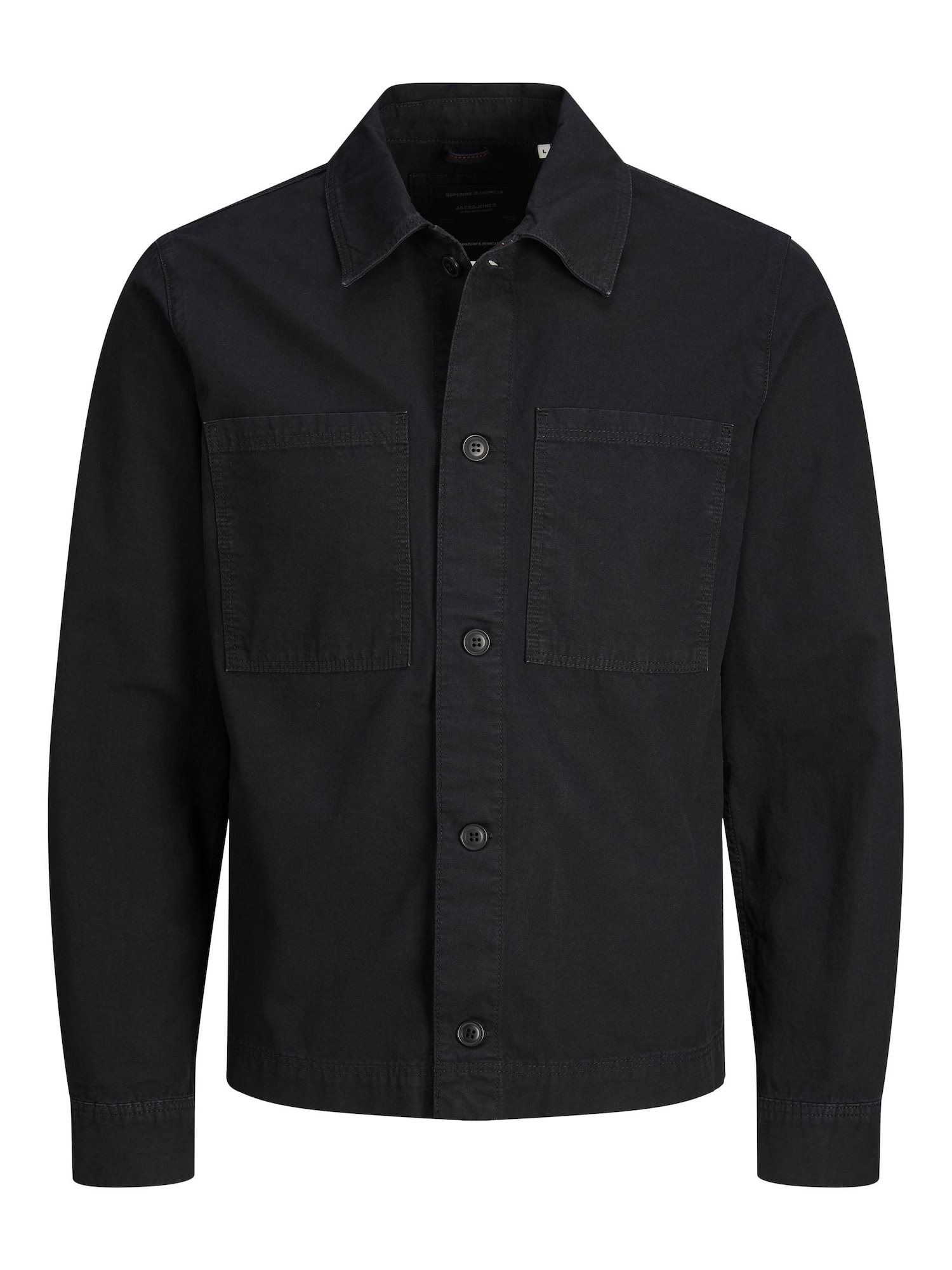 JACK & JONES Átmeneti dzseki 'EVAN'  fekete