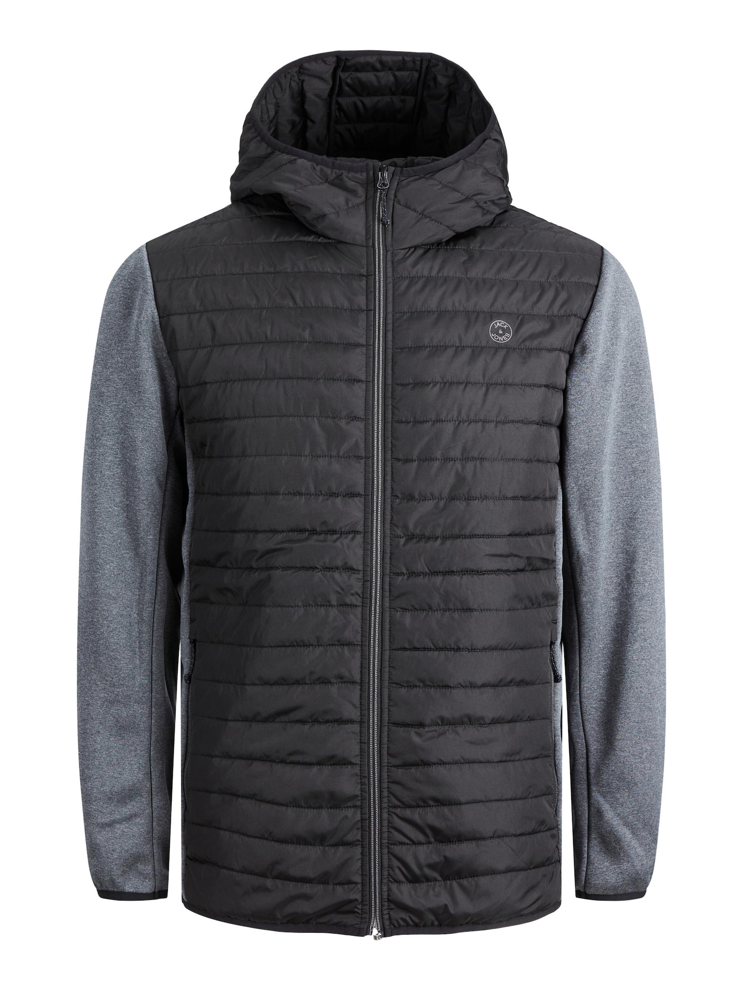 JACK & JONES Átmeneti dzseki  fekete / füstkék