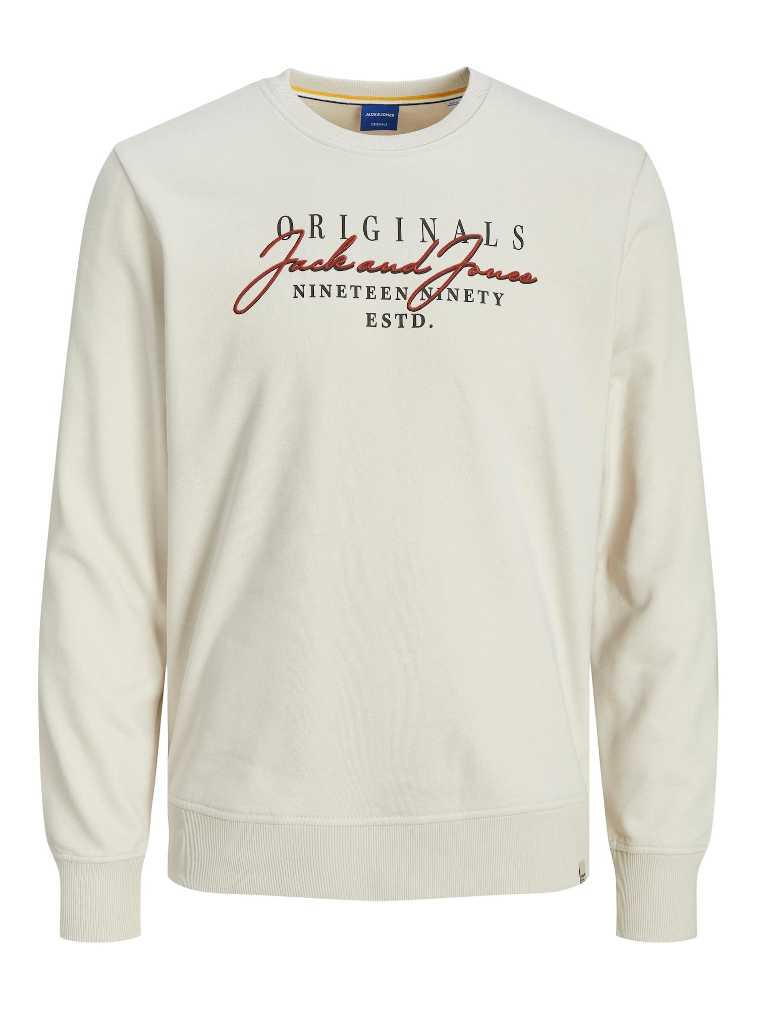 JACK & JONES Tréning póló 'Willow'  piros / fekete / kő