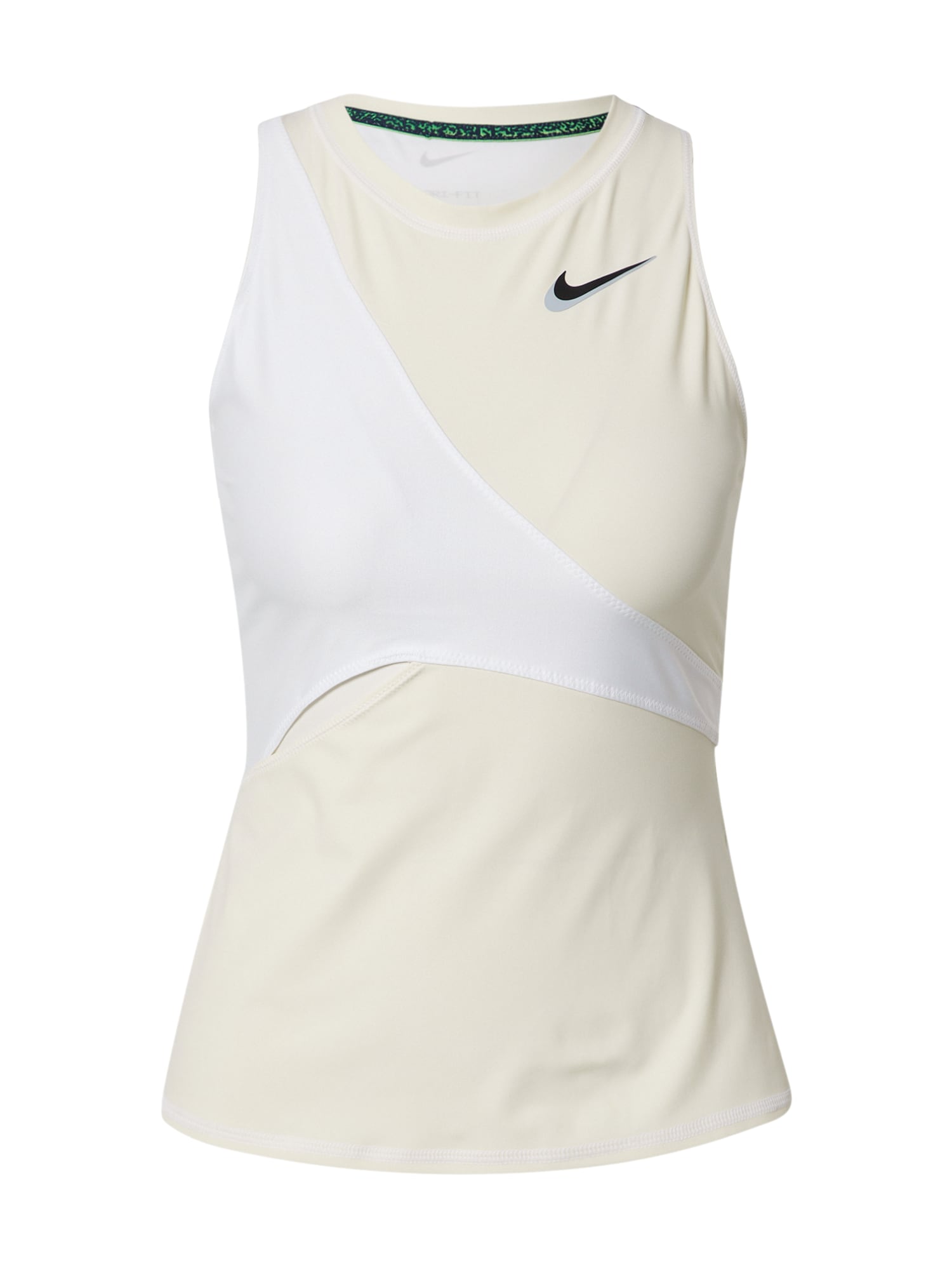 NIKE Sport top  fehér / bézs
