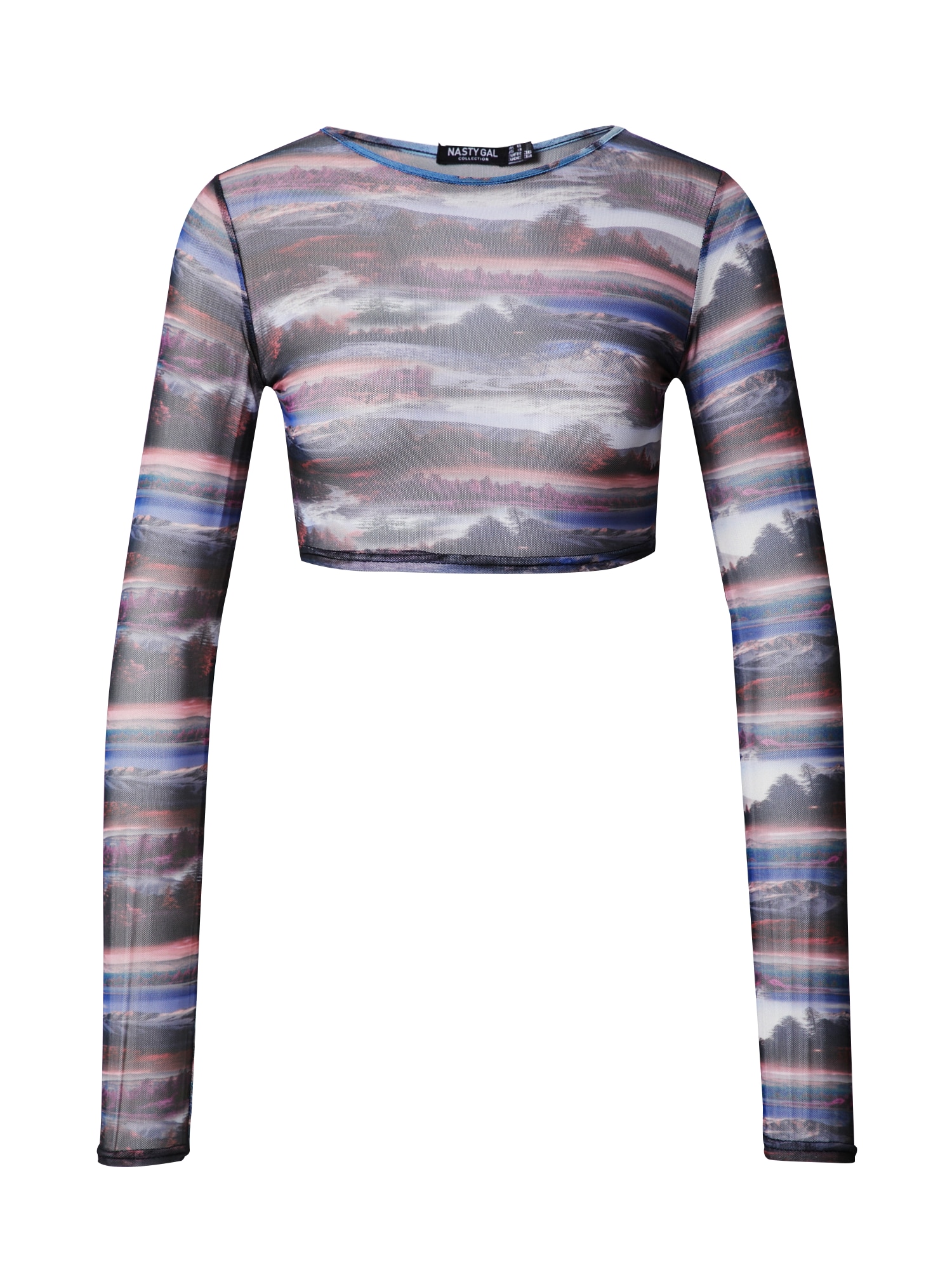 Nasty Gal Póló  kék / vegyes színek