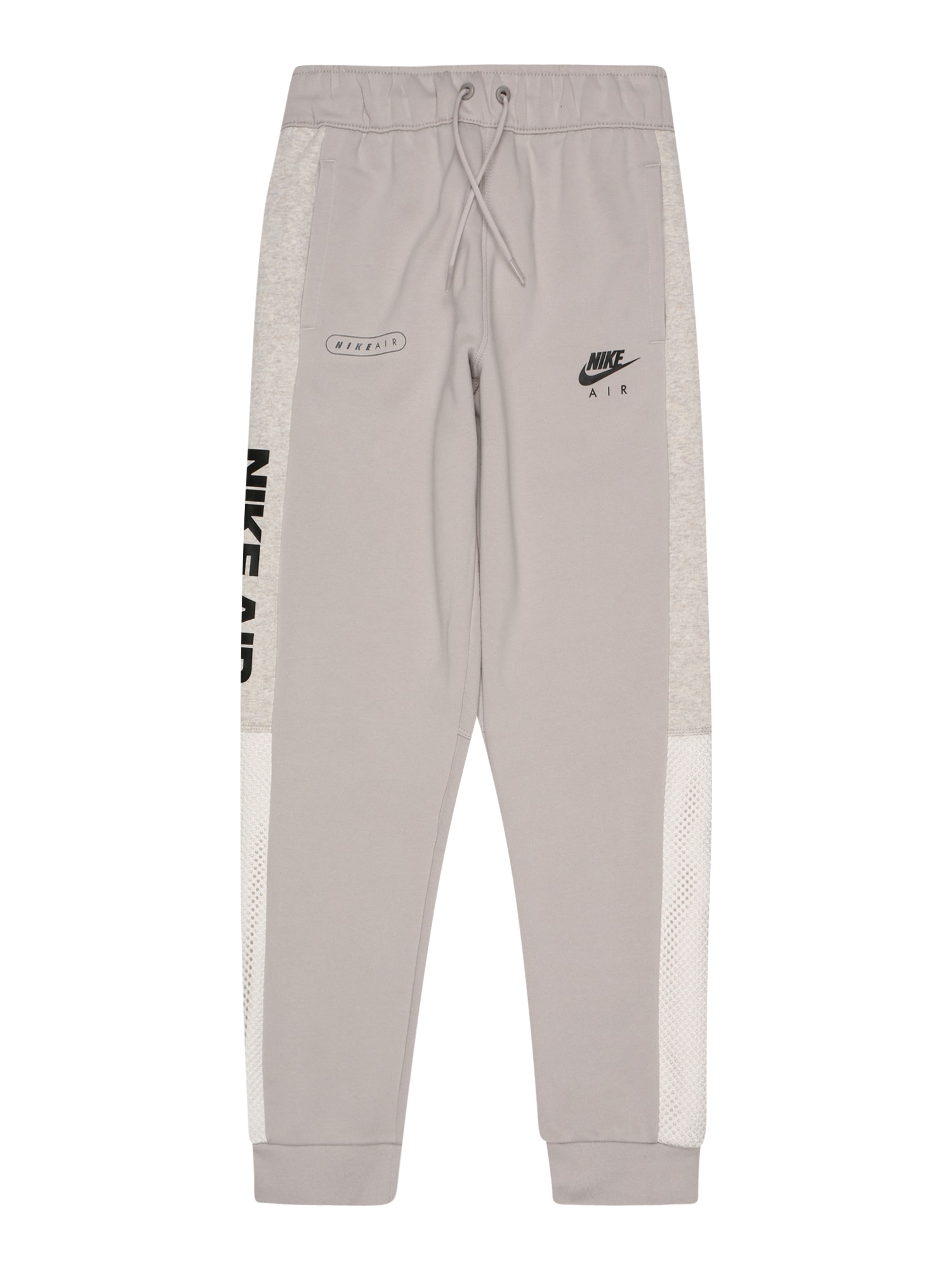 Nike Sportswear Nadrág  világosszürke / fehér / szürke melír / fekete
