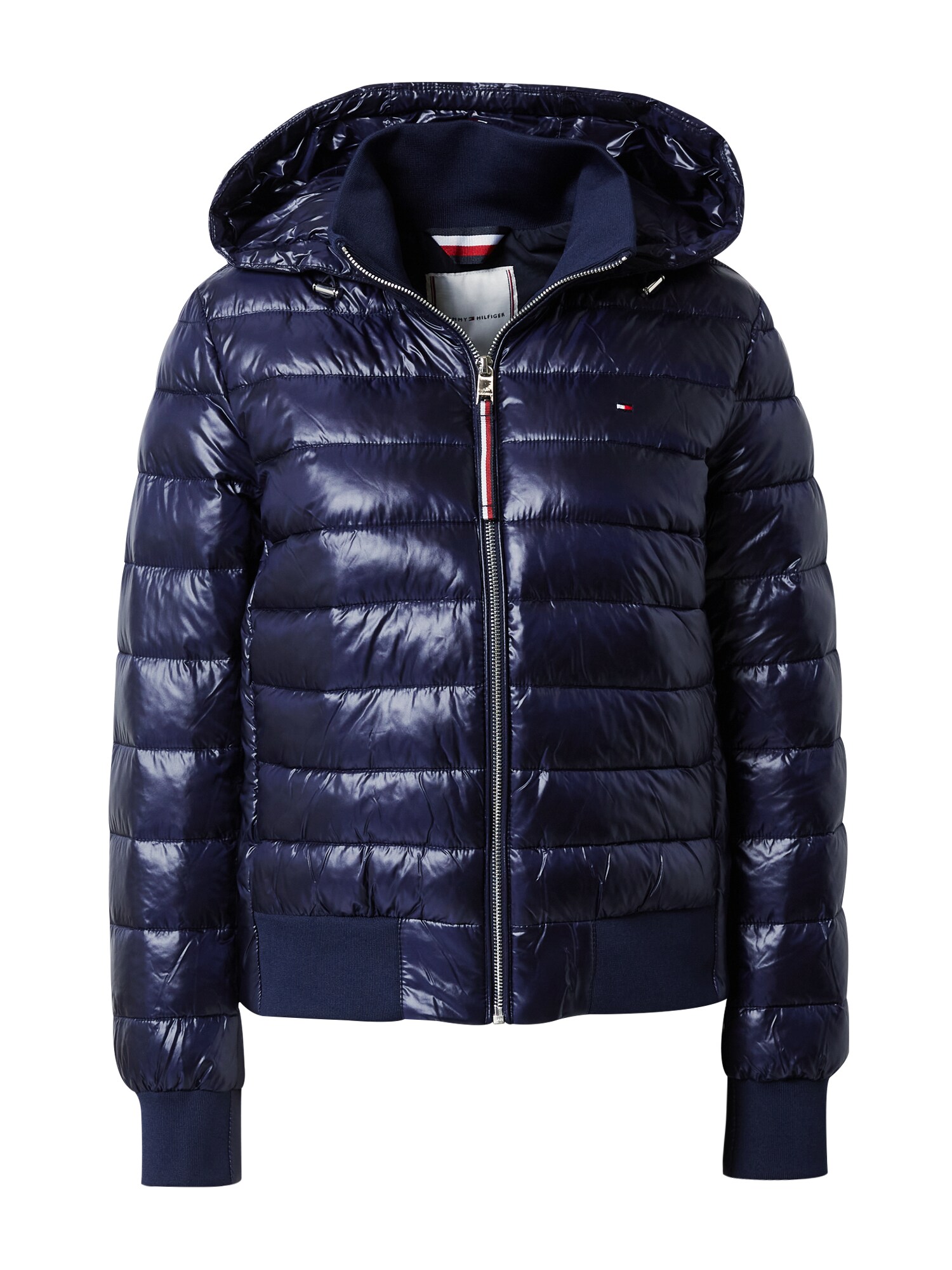 TOMMY HILFIGER Átmeneti dzseki  tengerészkék / fehér / piros