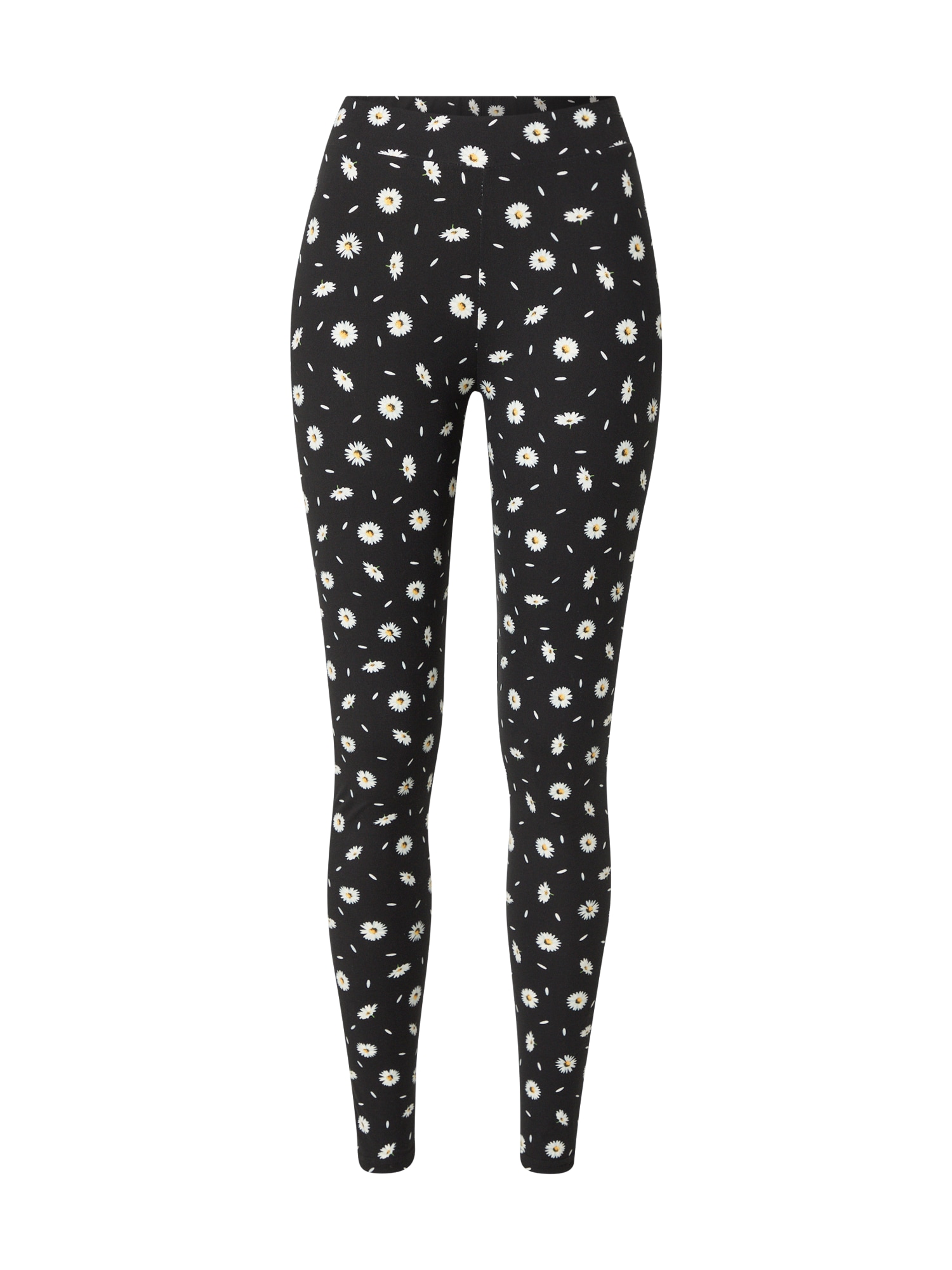 Urban Classics Leggings  fekete / fehér / sárga