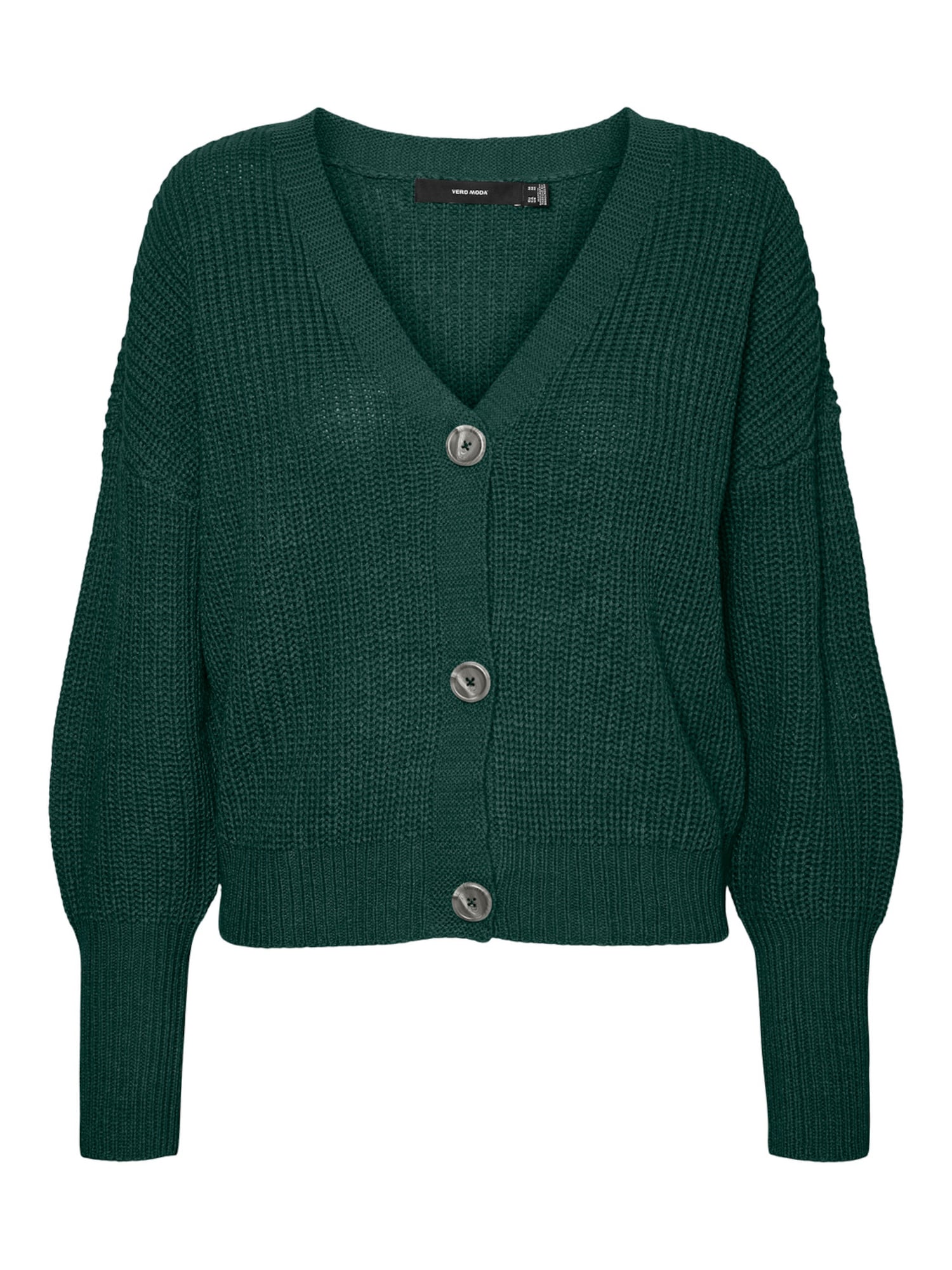 VERO MODA Kardigán 'Lea'  sötétzöld