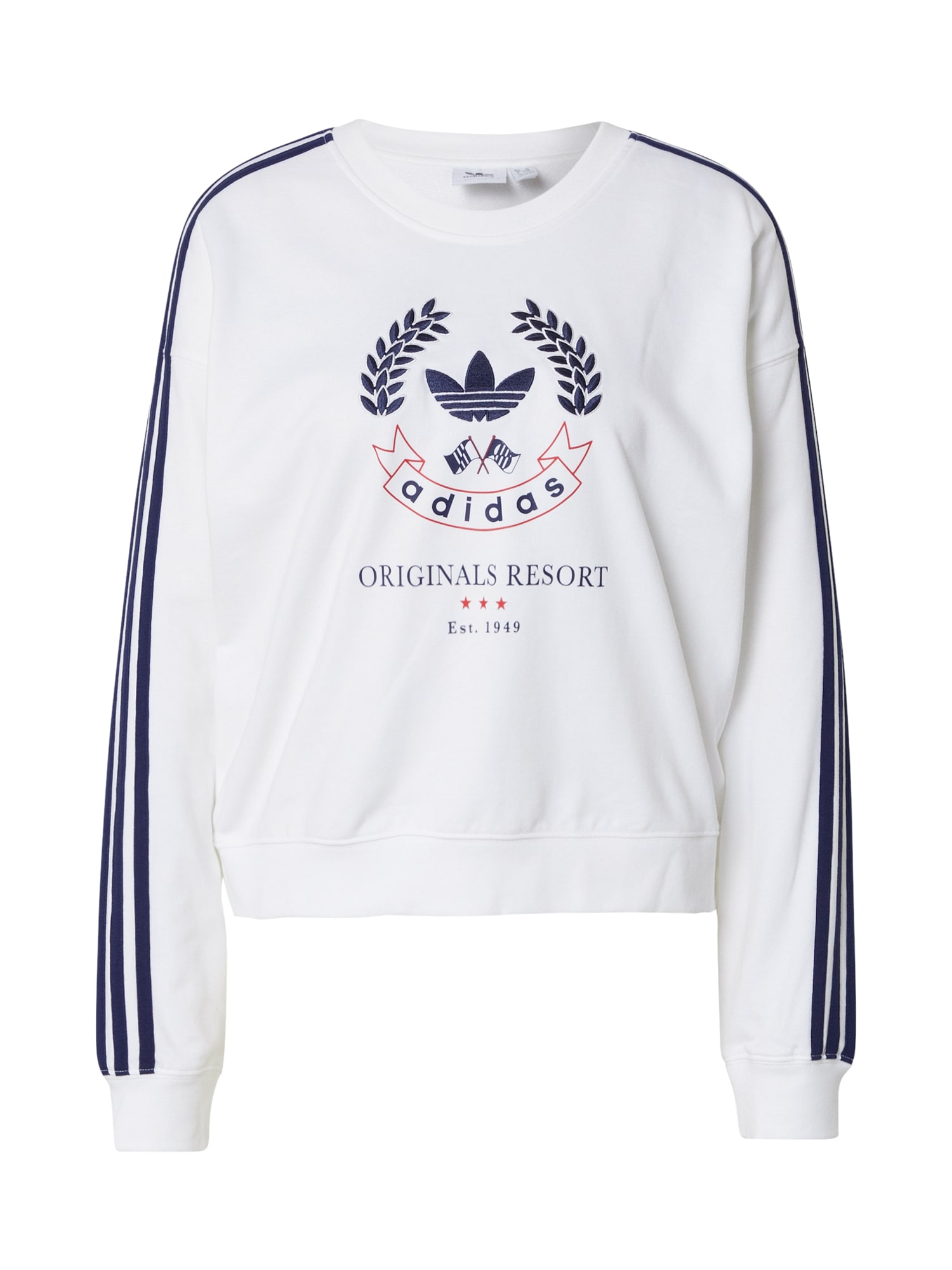 ADIDAS ORIGINALS Tréning póló  fehér / kék / piros