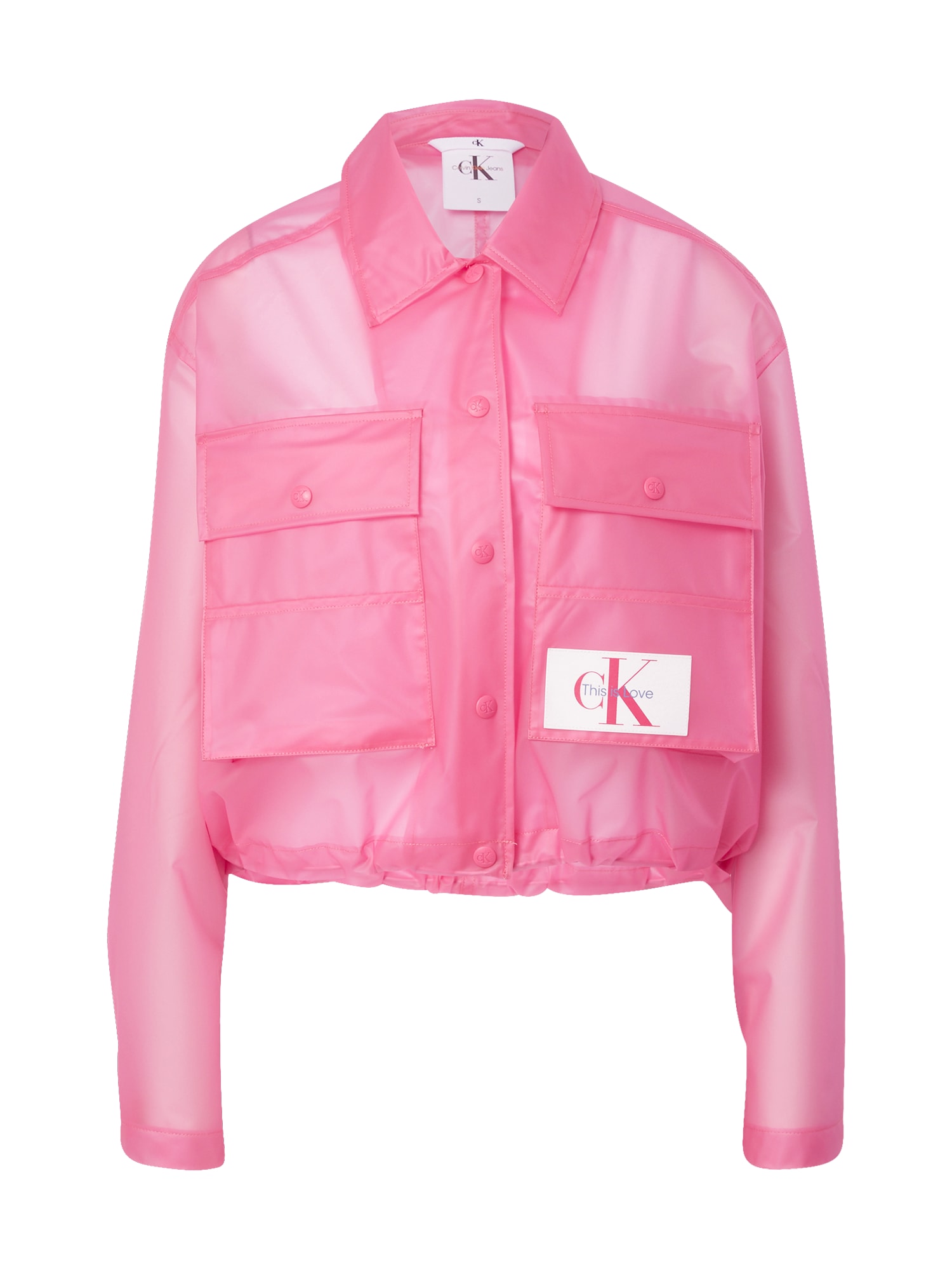 Calvin Klein Jeans Átmeneti dzseki  rózsaszín
