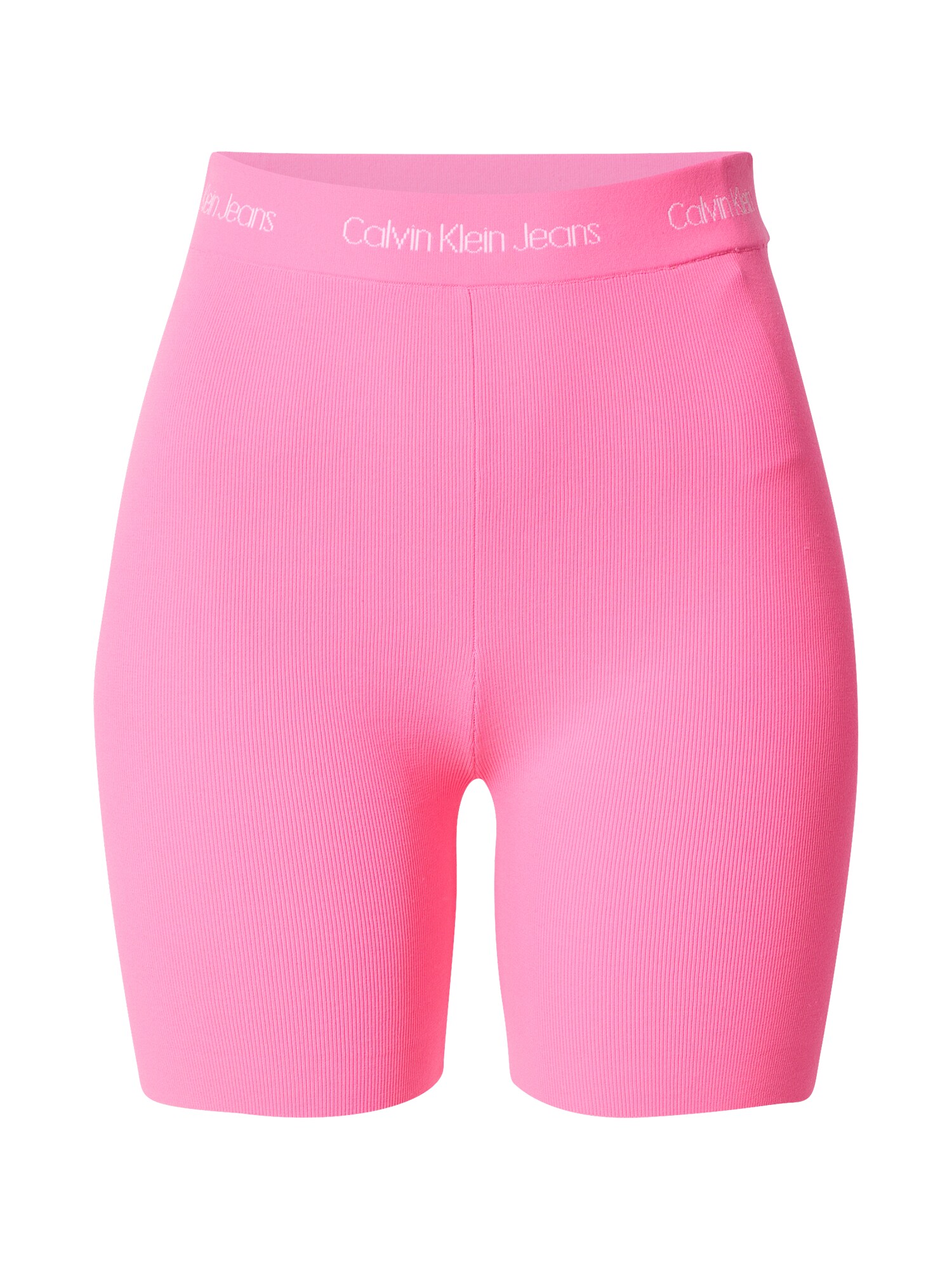 Calvin Klein Jeans Leggings 'INTARSIA'  rózsaszín