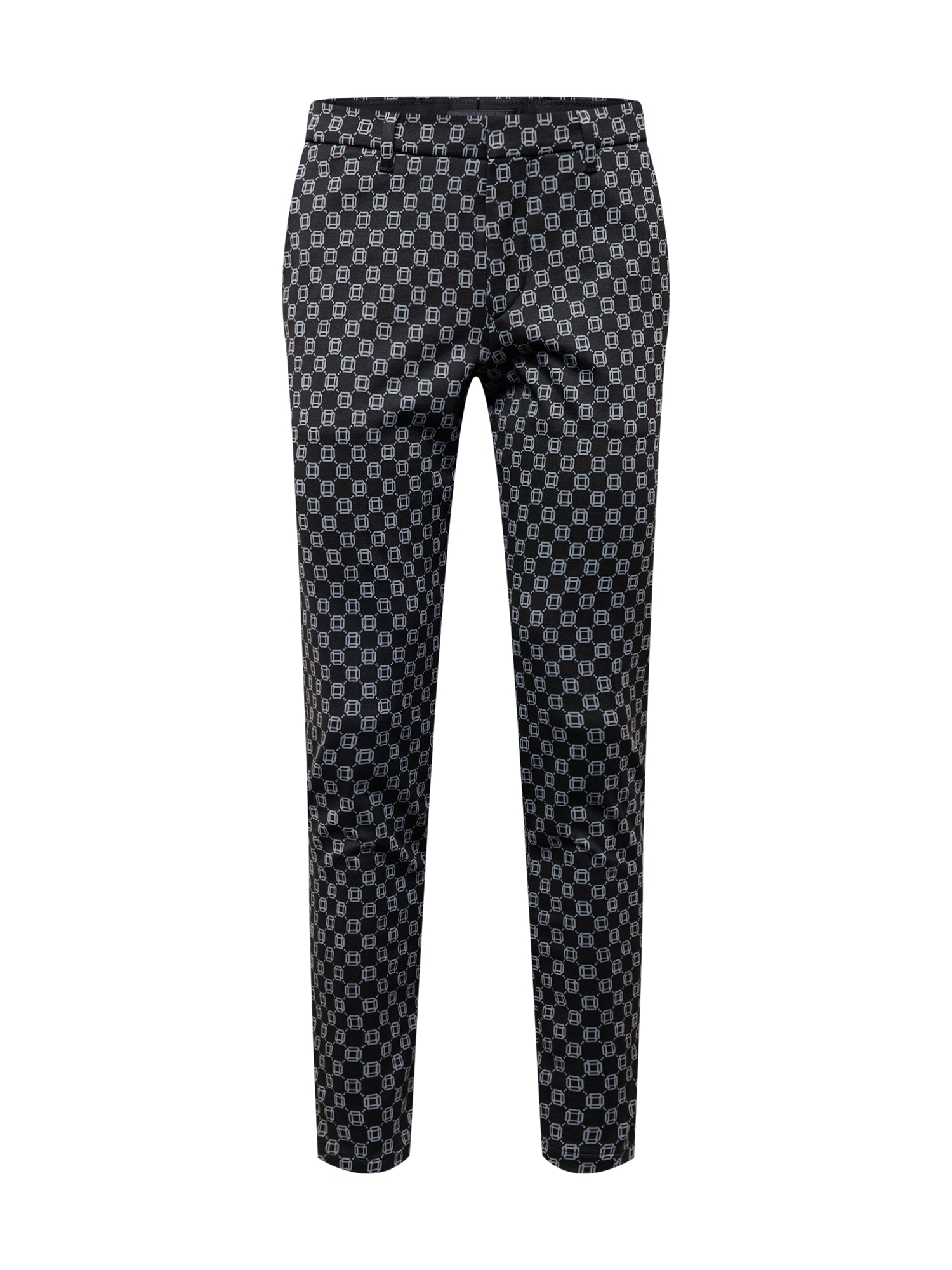 DRYKORN Chino nadrág 'SIGHT'  fekete / világosszürke