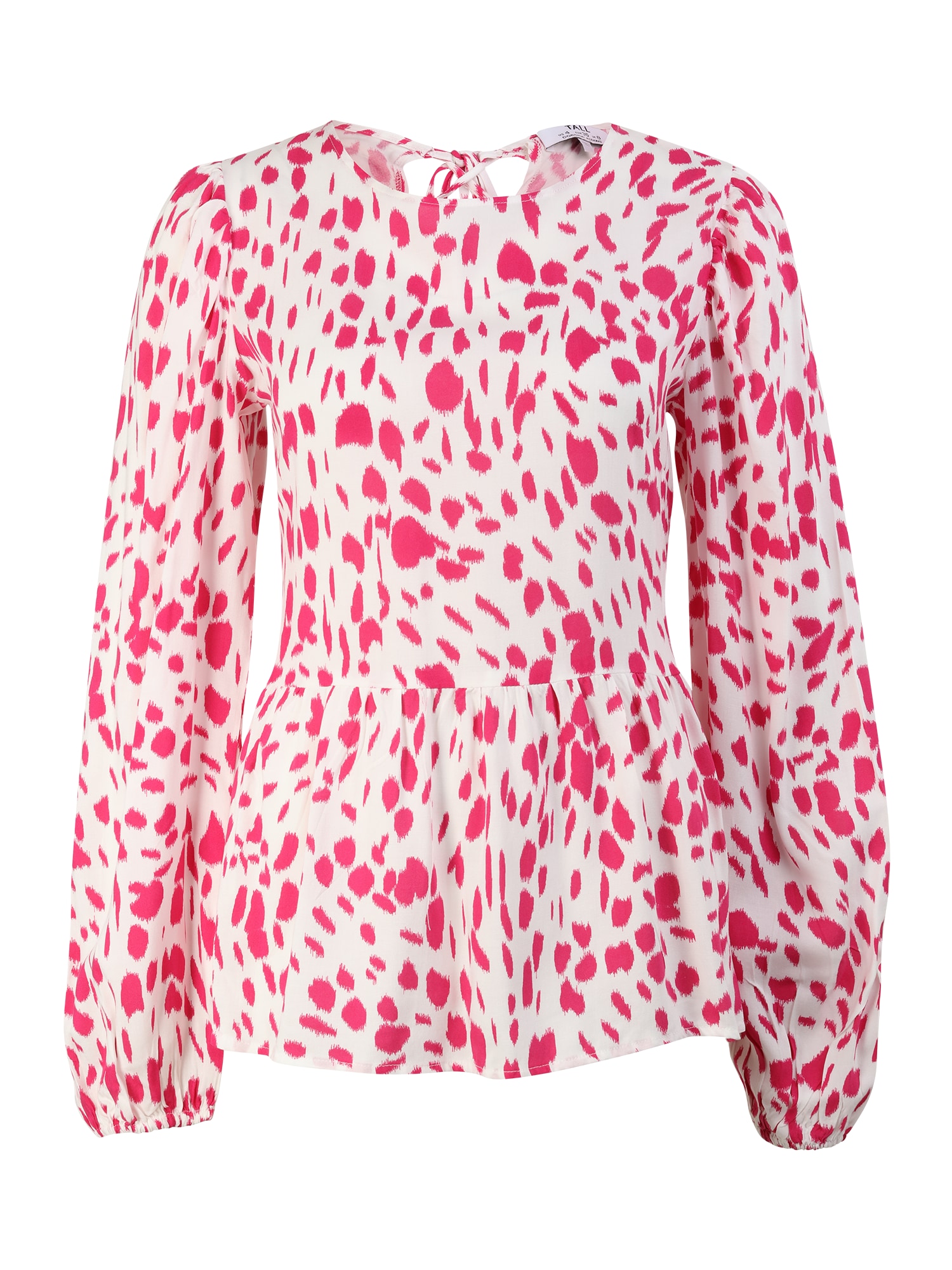 Dorothy Perkins Tall Blúz  magenta / fehér