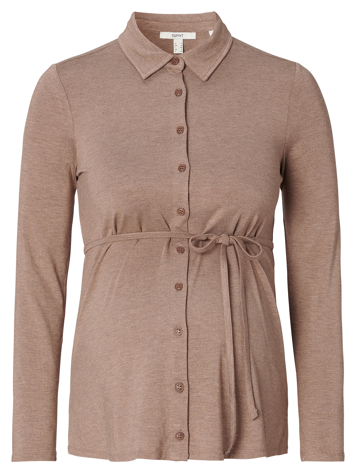 Esprit Maternity Blúz  taupe / fehér