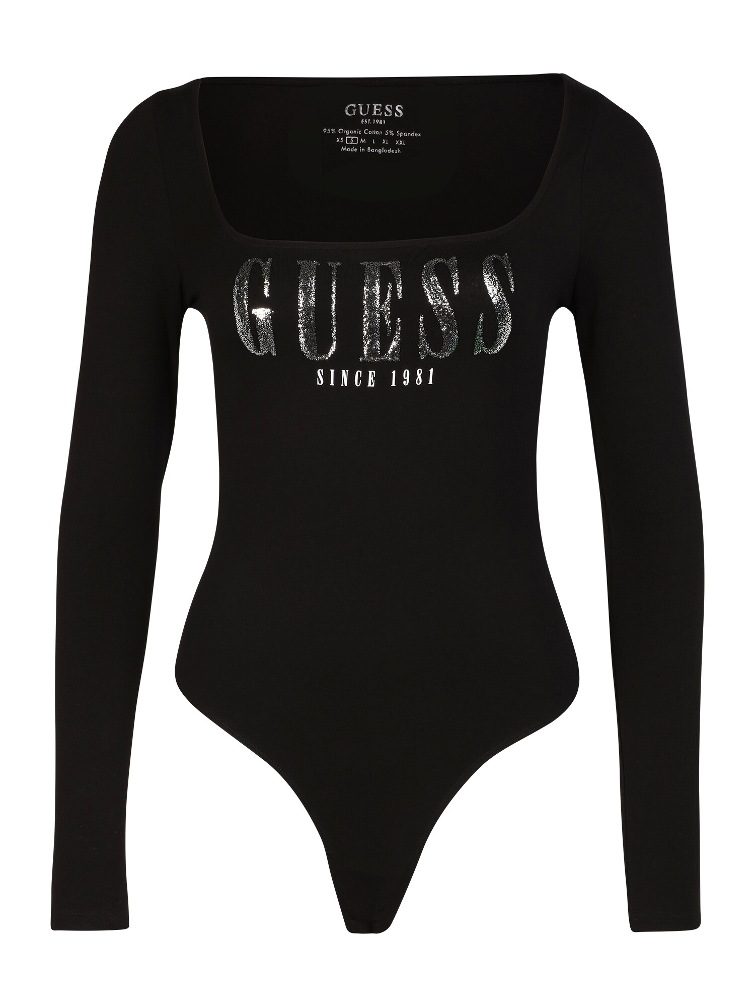 GUESS Body  fekete / fehér / ezüst