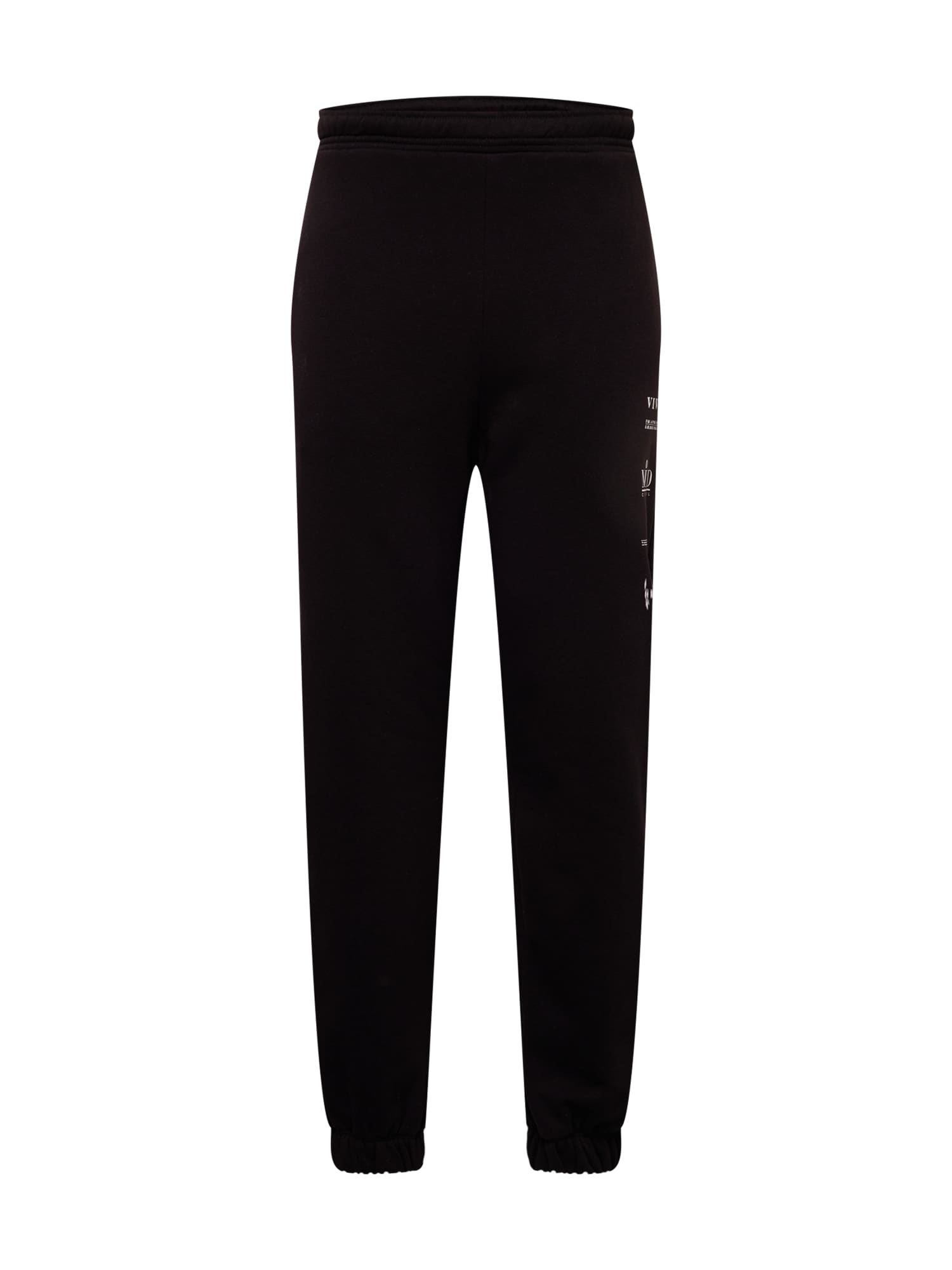 JACK & JONES Nadrág 'MIND'  fekete / fehér