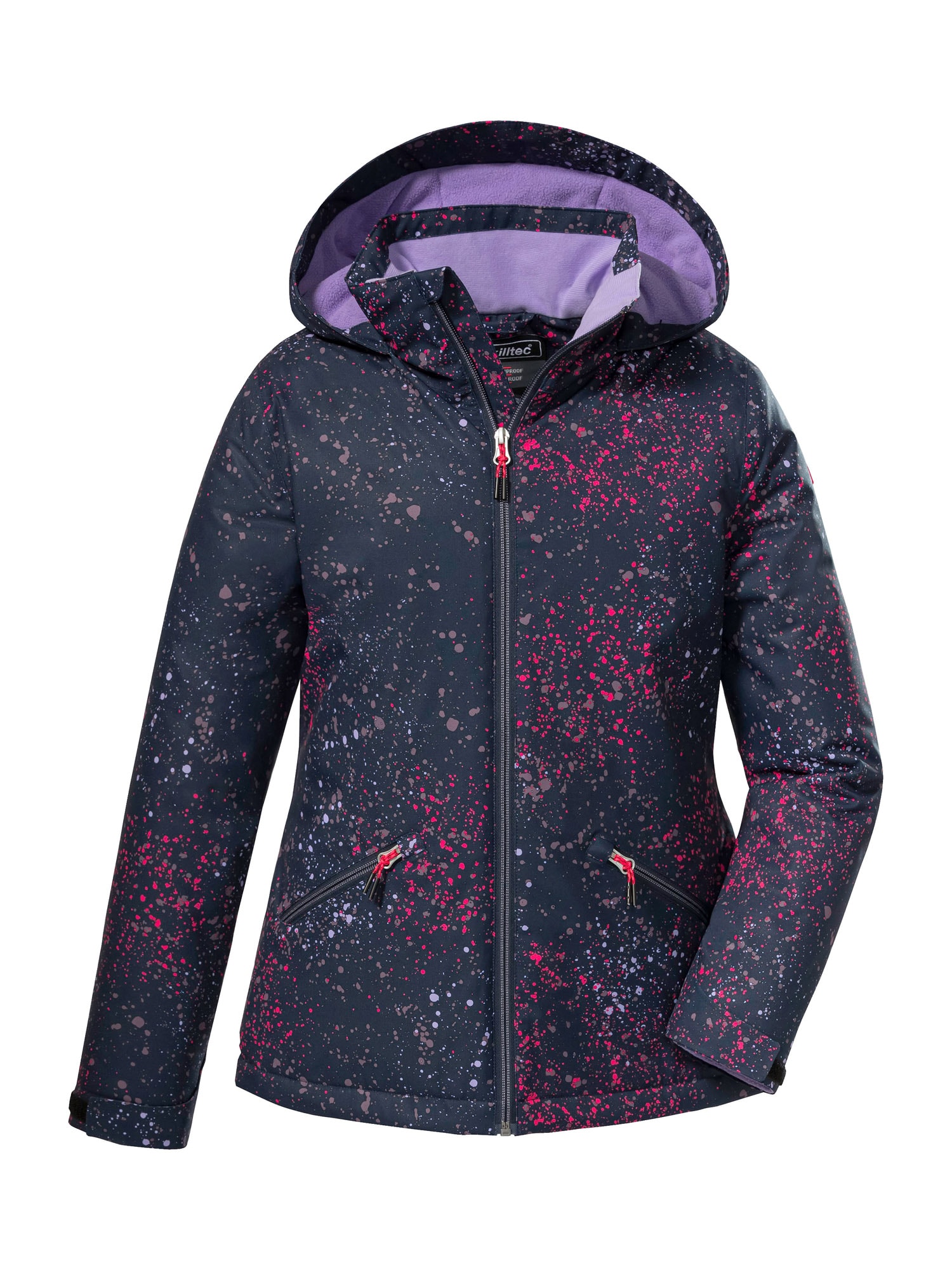 KILLTEC Kültéri kabátok  tengerészkék / pasztellila / neon-rózsaszín / taupe