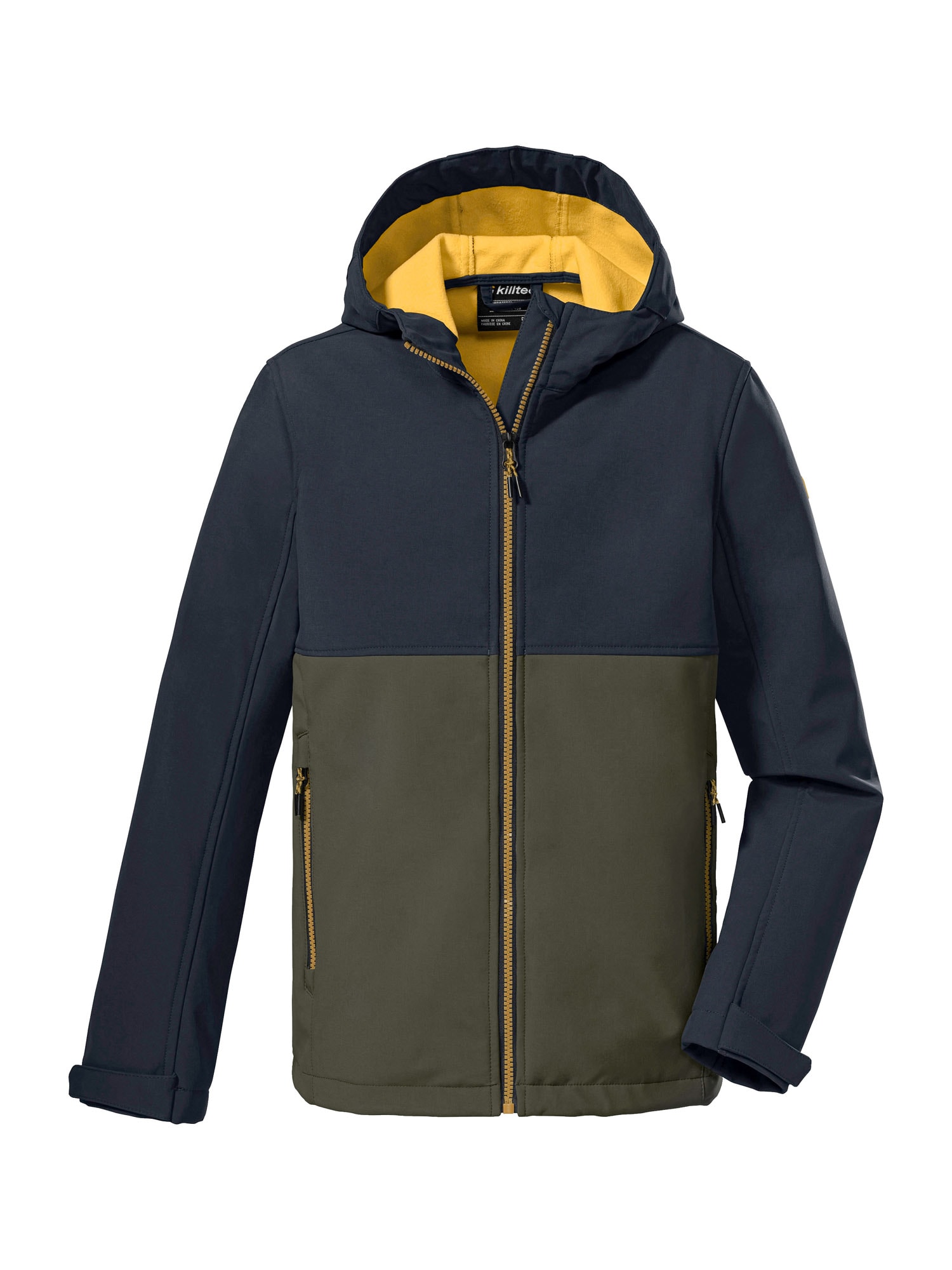 KILLTEC Kültéri kabátok  tengerészkék / sárga / khaki