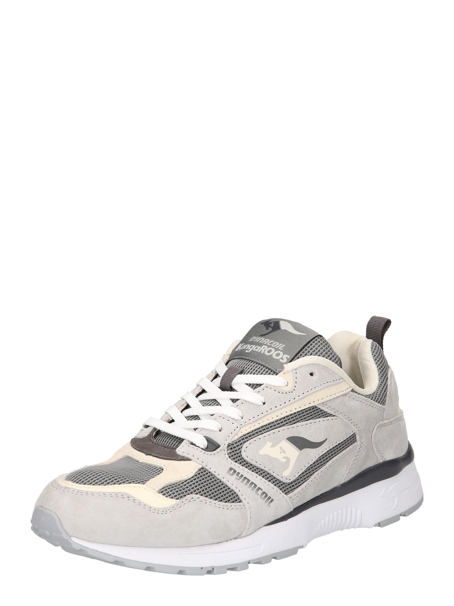 KangaROOS Originals Rövid szárú edzőcipők 'EXO II'  szürke / krém / sötétszürke / fehér