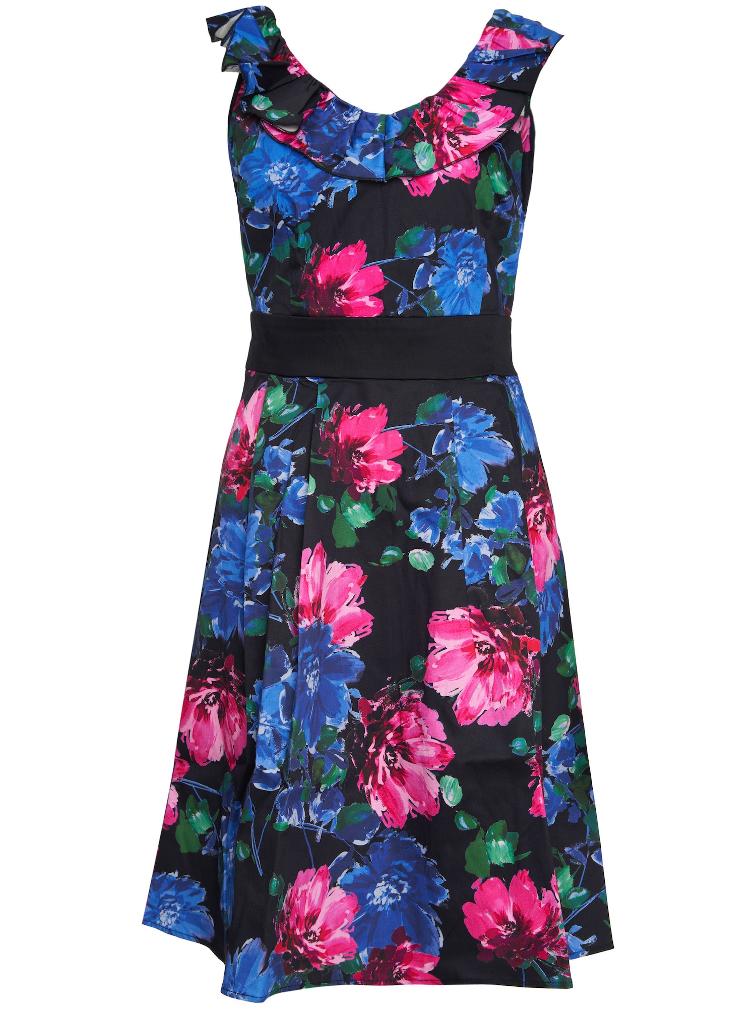 Orsay Ruha 'Flarefloral'  fekete / kék / rózsaszín / zöld