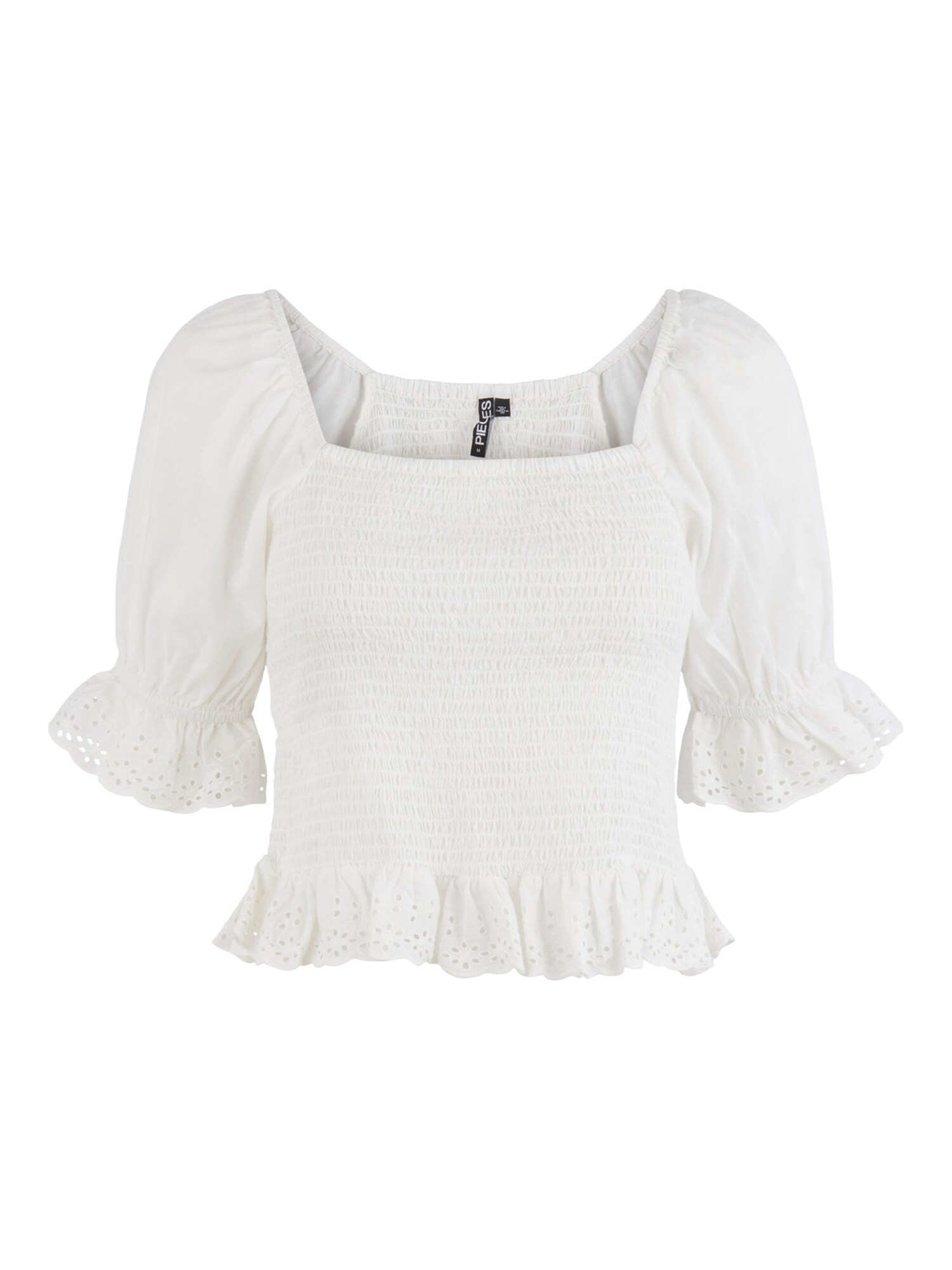 PIECES Top 'Sia'  fehér