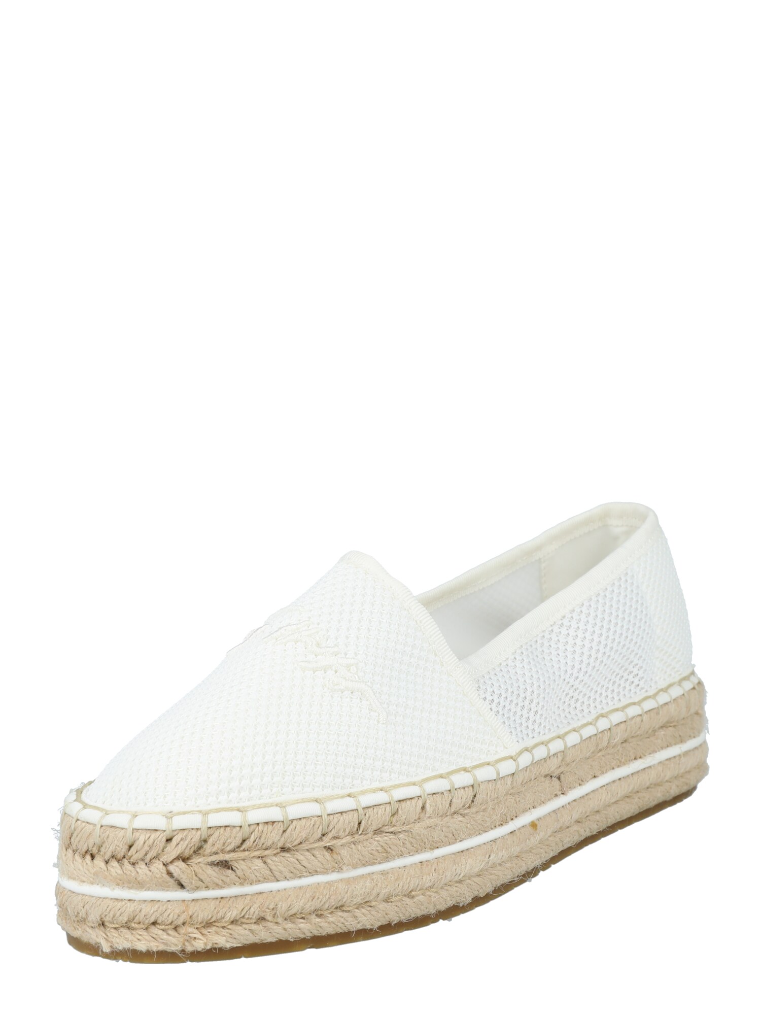 TOMMY HILFIGER Espadrilles  természetes fehér / bézs