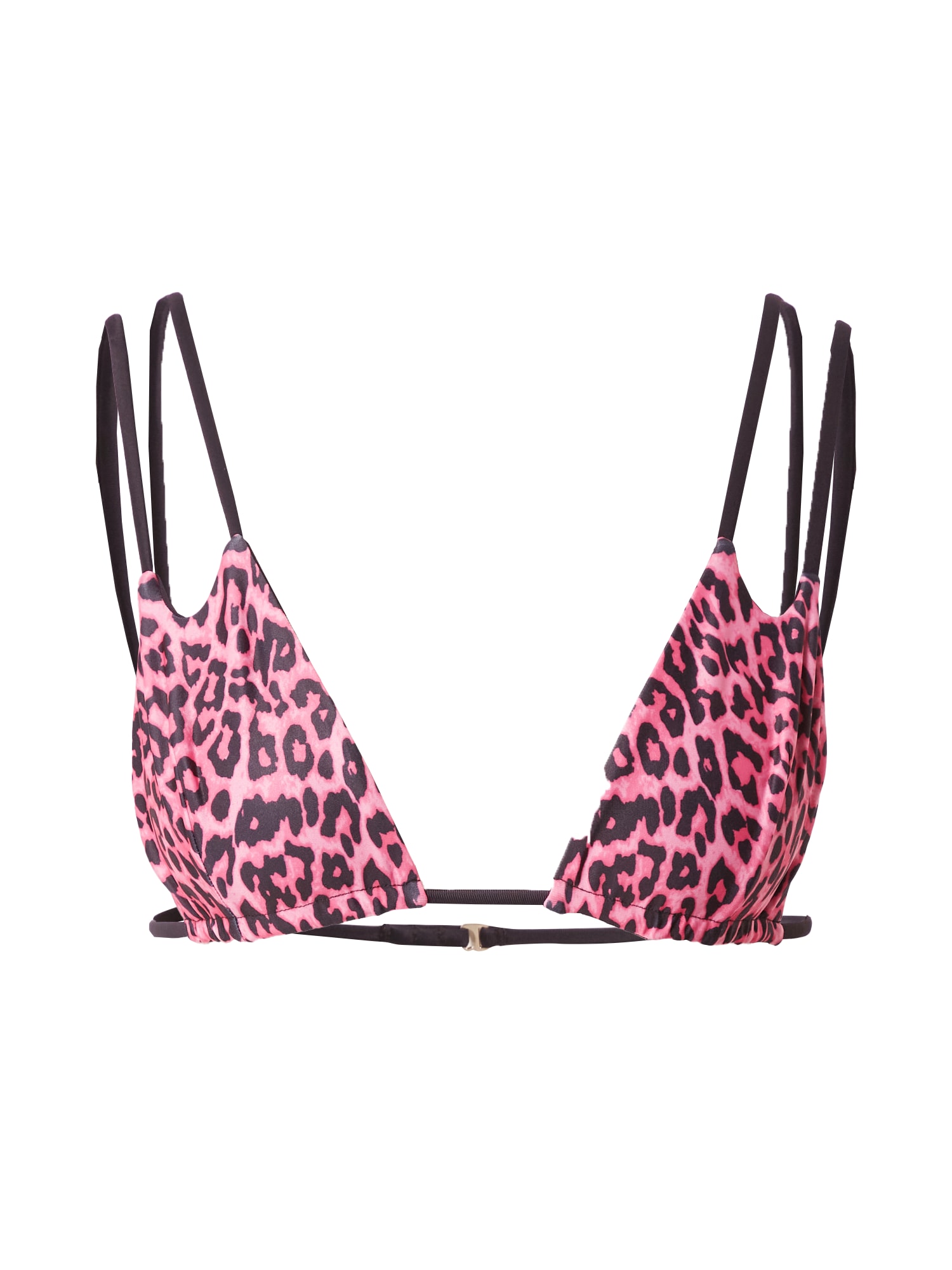 VIERVIER Bikini felső 'Jody'  rózsaszín / fekete