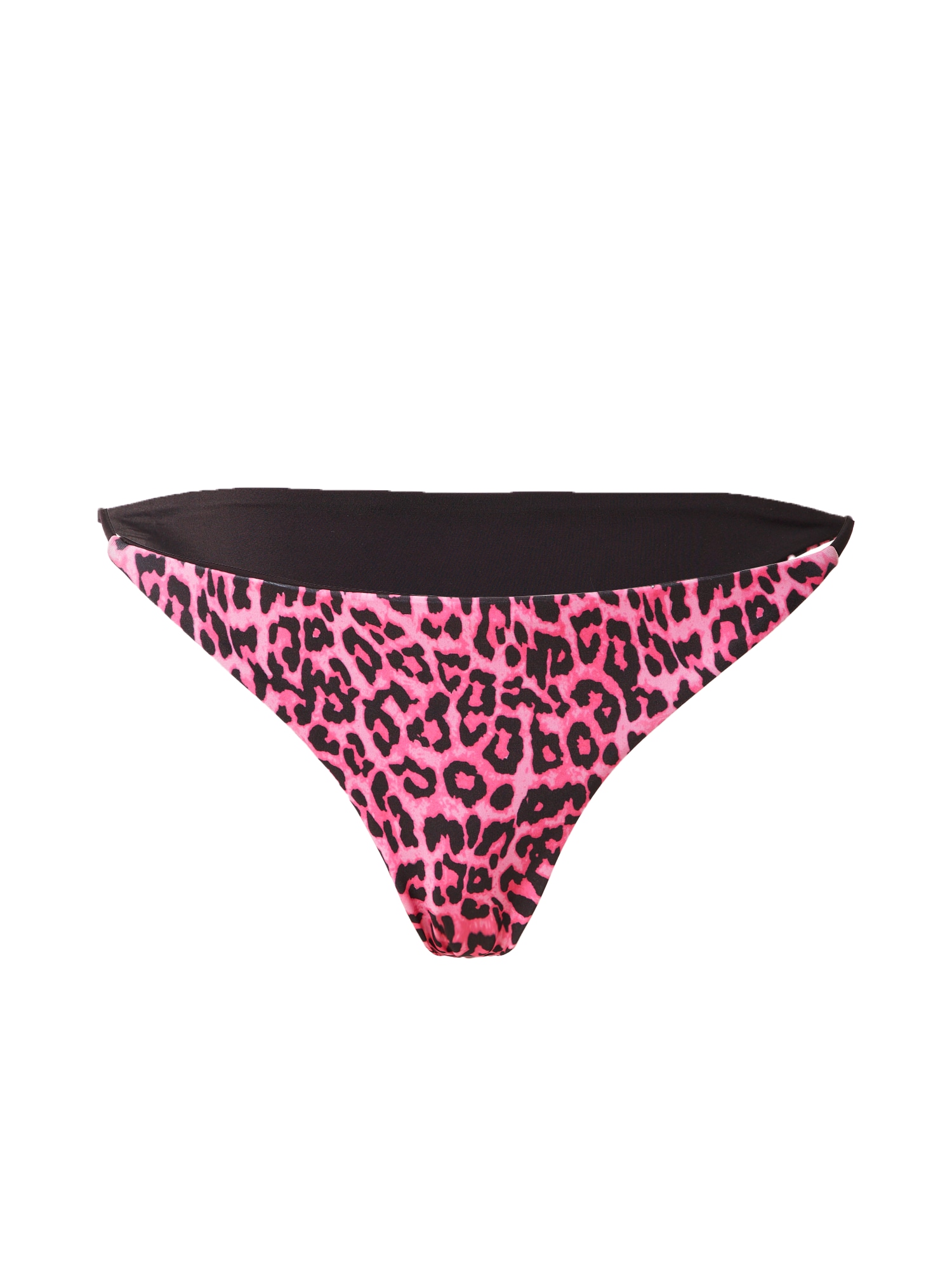 VIERVIER Bikini nadrágok 'Joyce'  rózsaszín / fekete