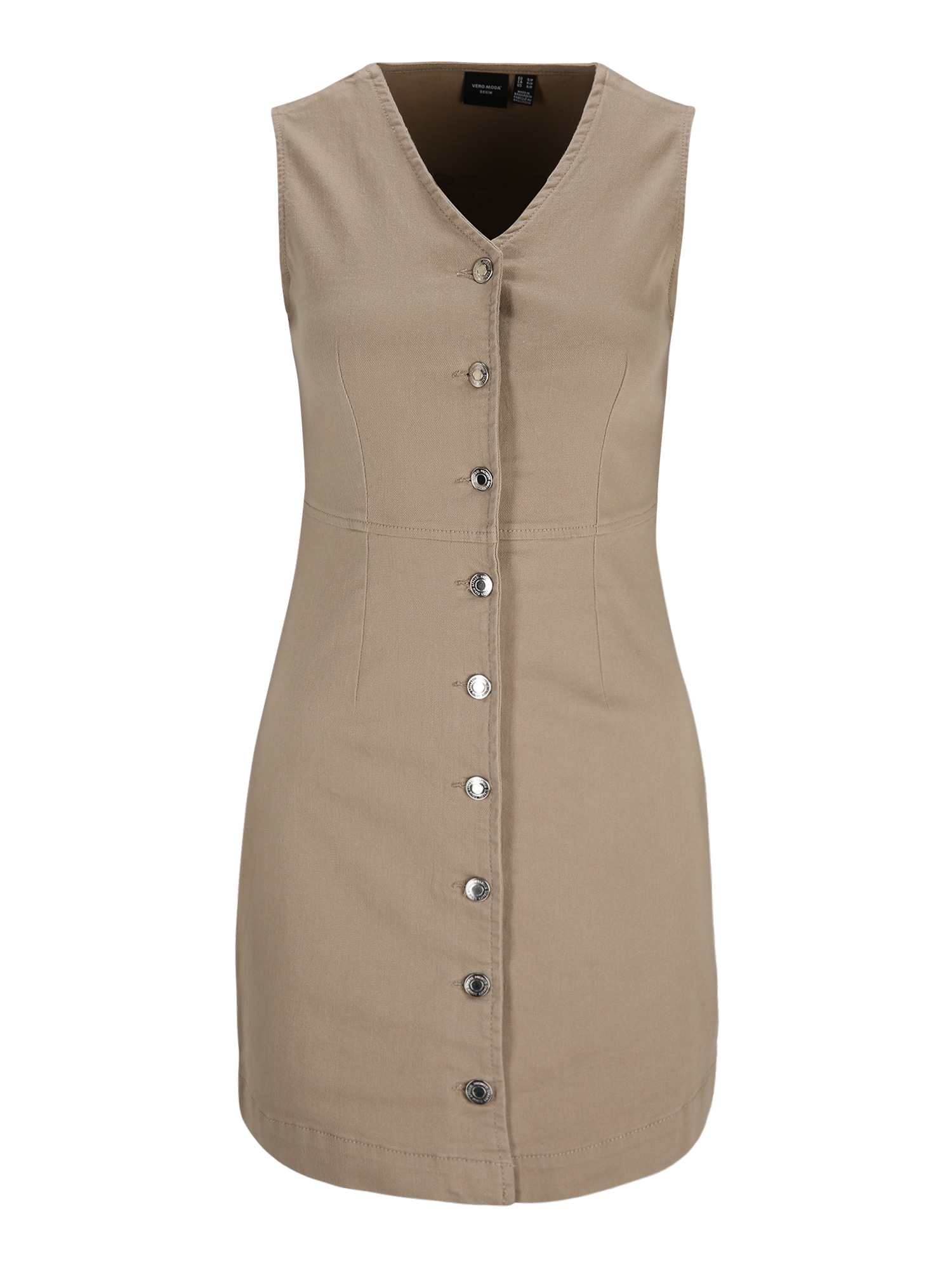 Vero Moda Petite Ruha  világosbarna