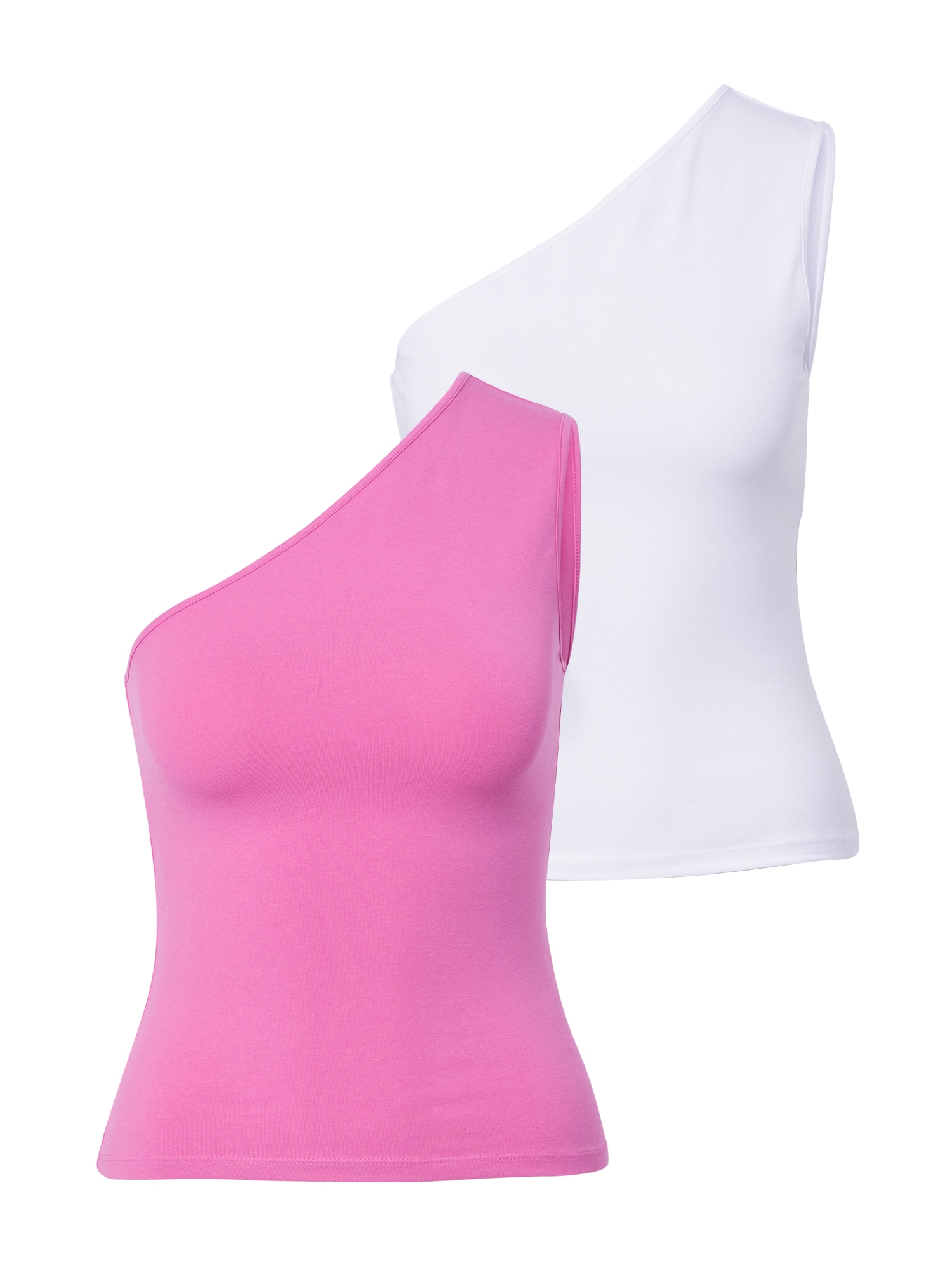 WEEKDAY Top 'Cindy'  fehér / rózsaszín