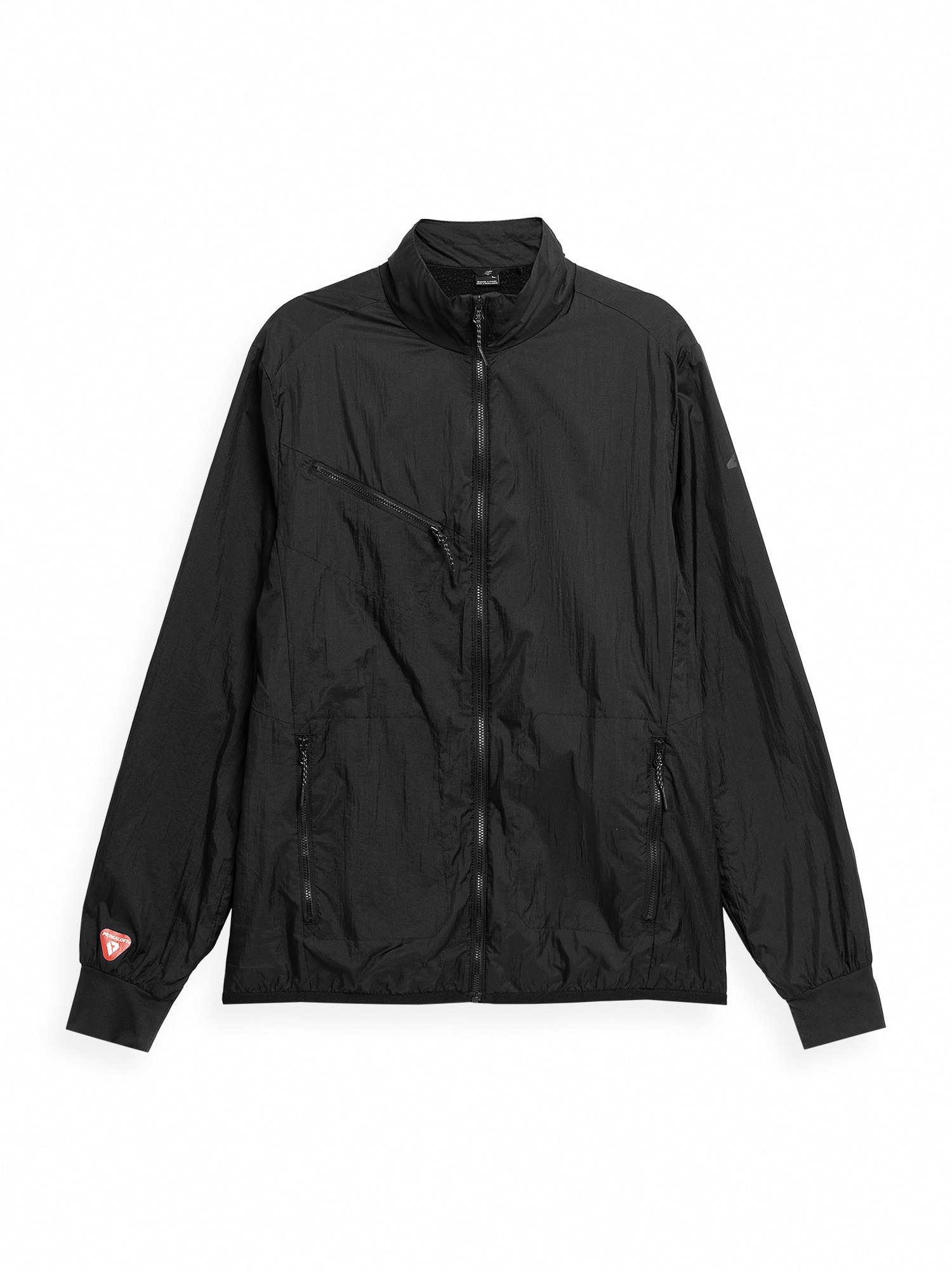 4F Kültéri kabátok 'PrimaLoft® Aktiv'  fekete / fehér / piros