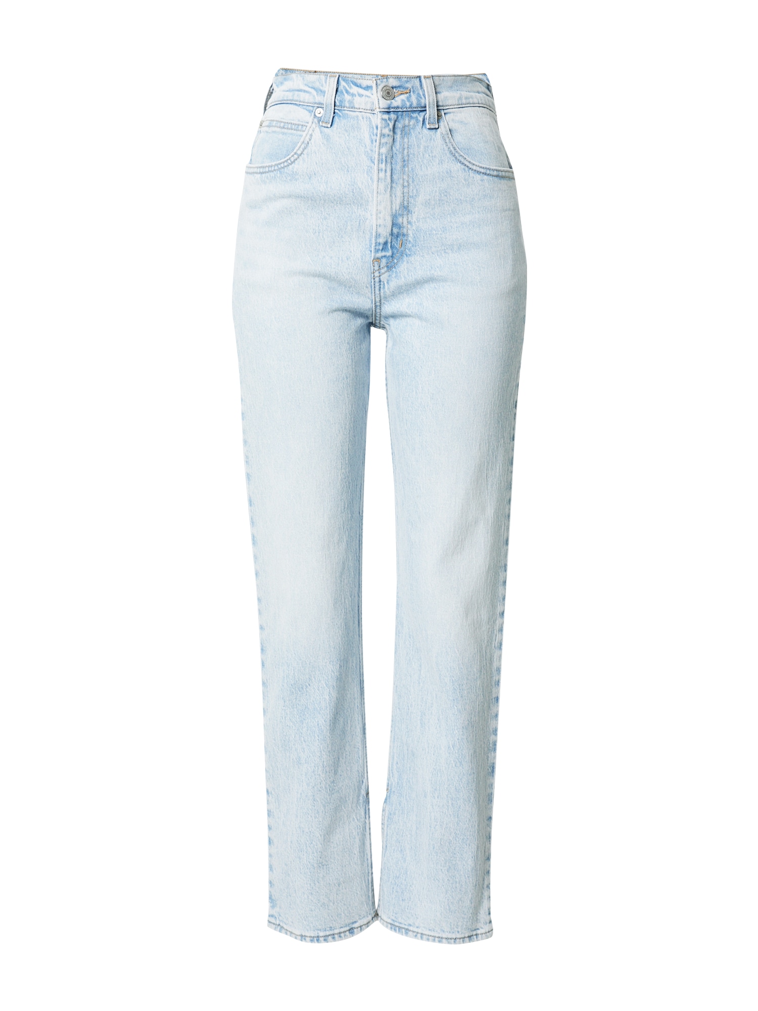 LEVI'S Farmer '70S HIGH SLIM STR SLIT'  kék farmer