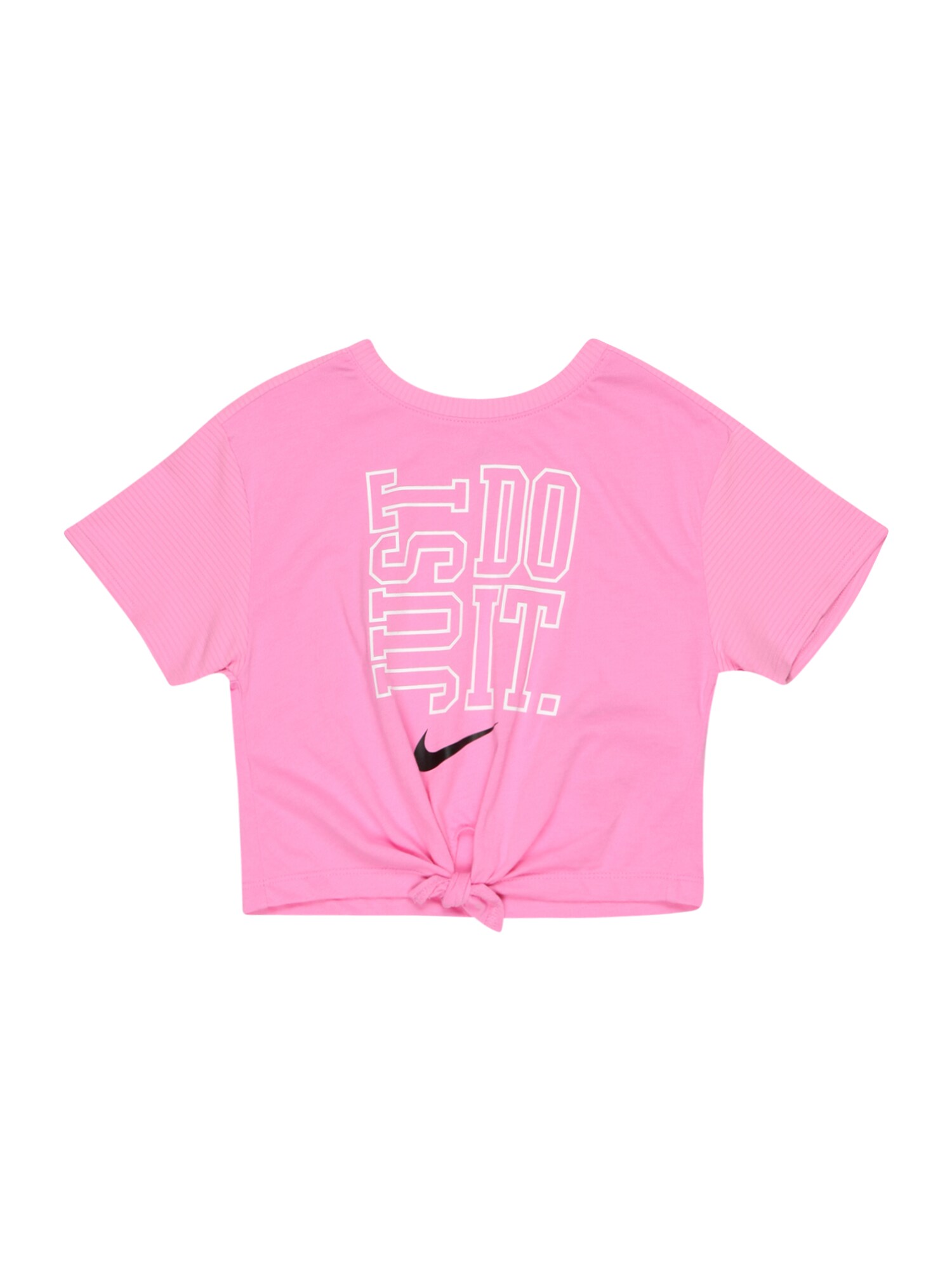 Nike Sportswear Póló  rózsaszín / fehér / fekete