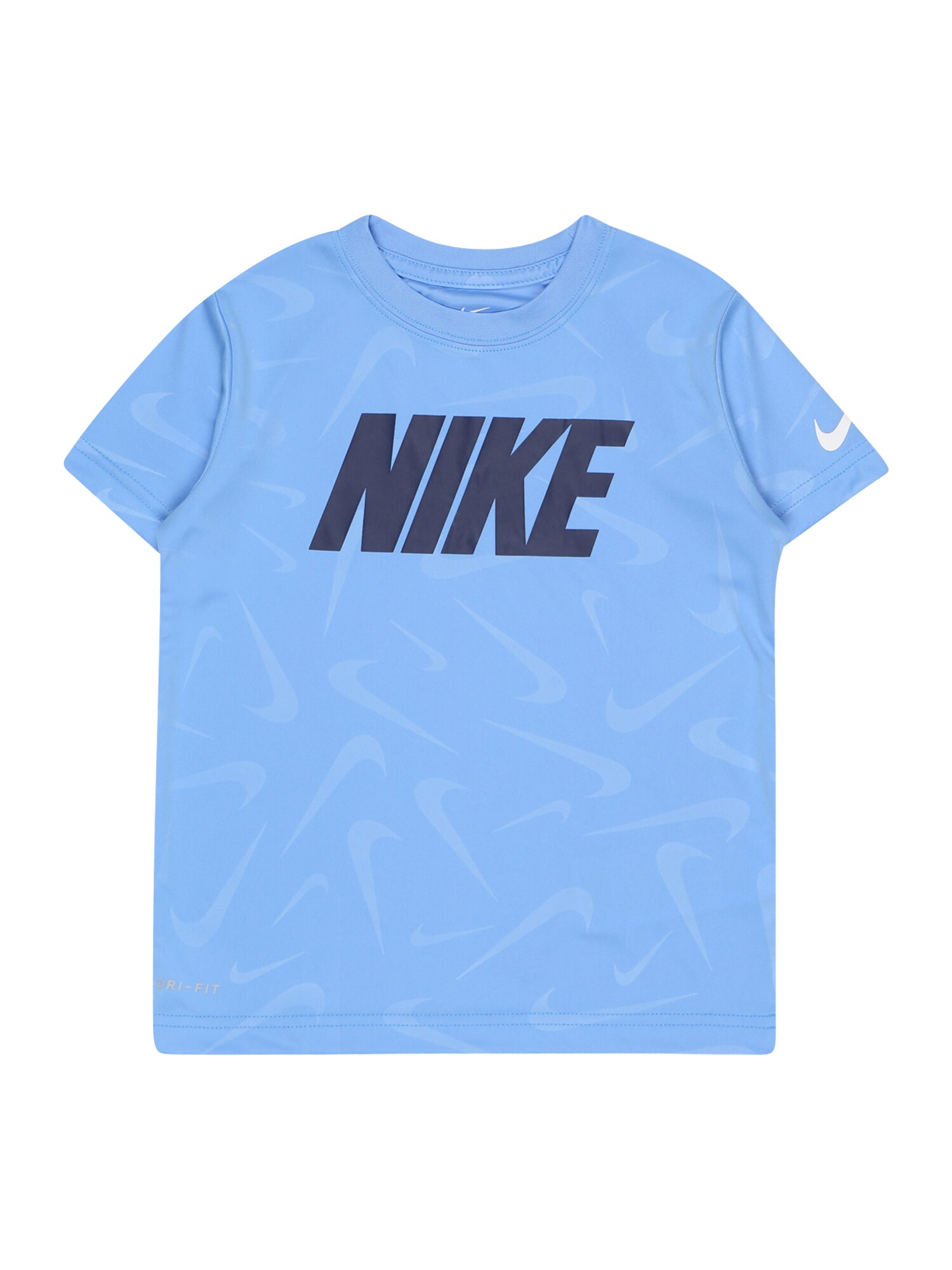 Nike Sportswear Póló  világoskék / fehér / sötétkék