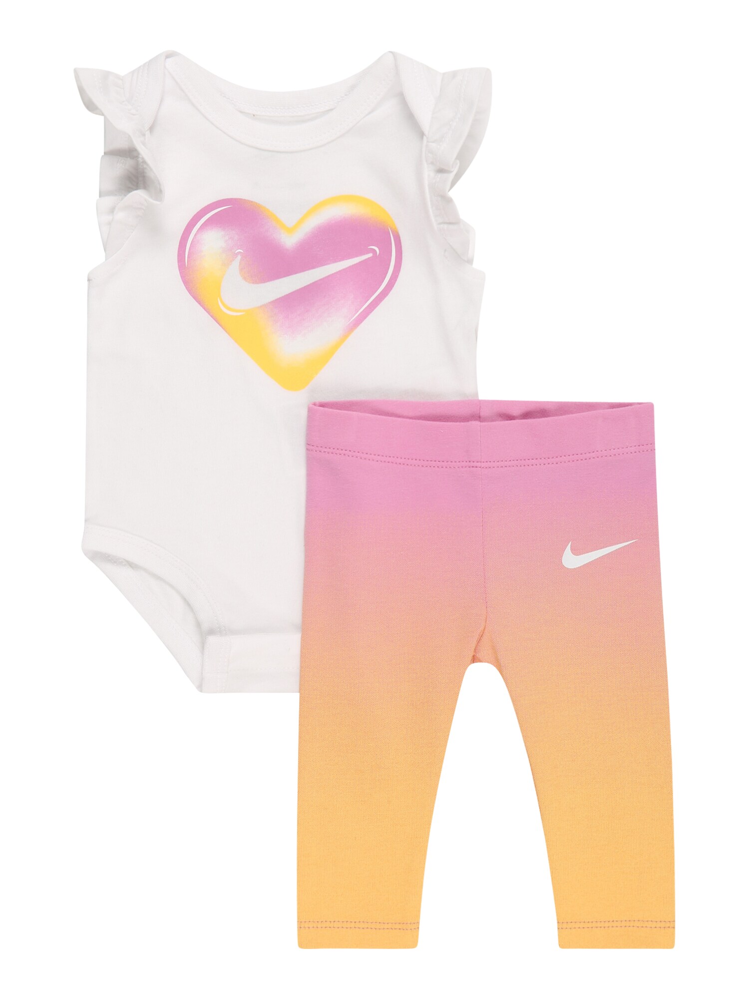 Nike Sportswear Szettek 'FREEZE TAG'  rózsaszín / narancs / fehér