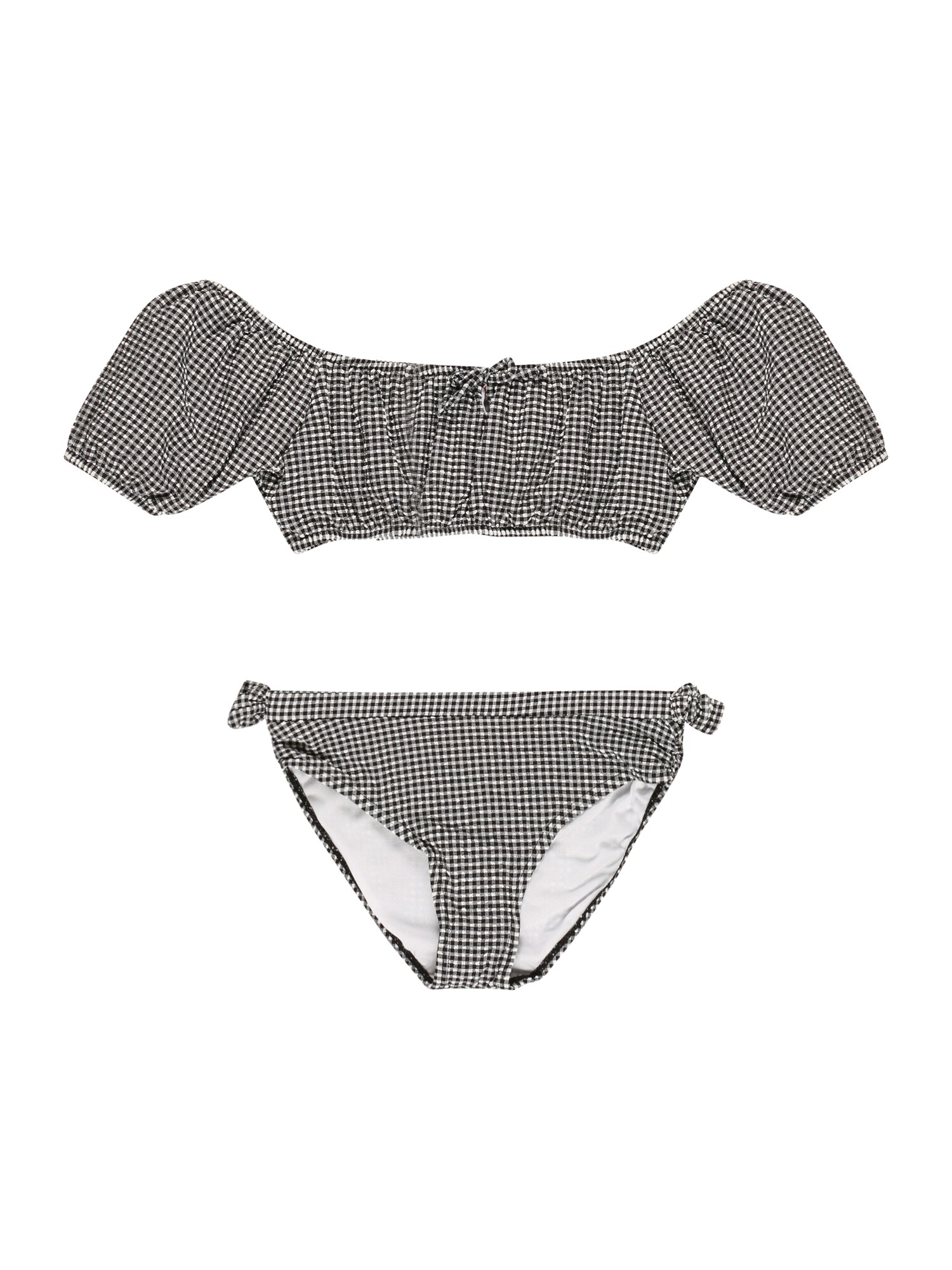 River Island Bikini  fekete / fehér / szürke