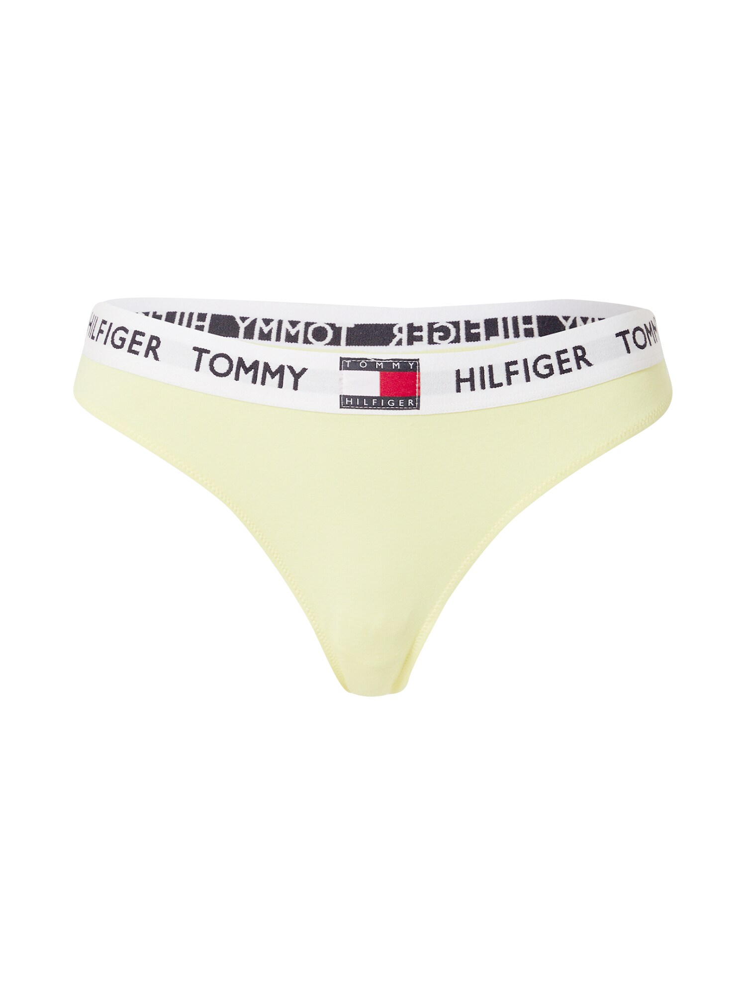 Tommy Hilfiger Underwear String bugyik  világos sárga / fehér / tengerészkék / piros