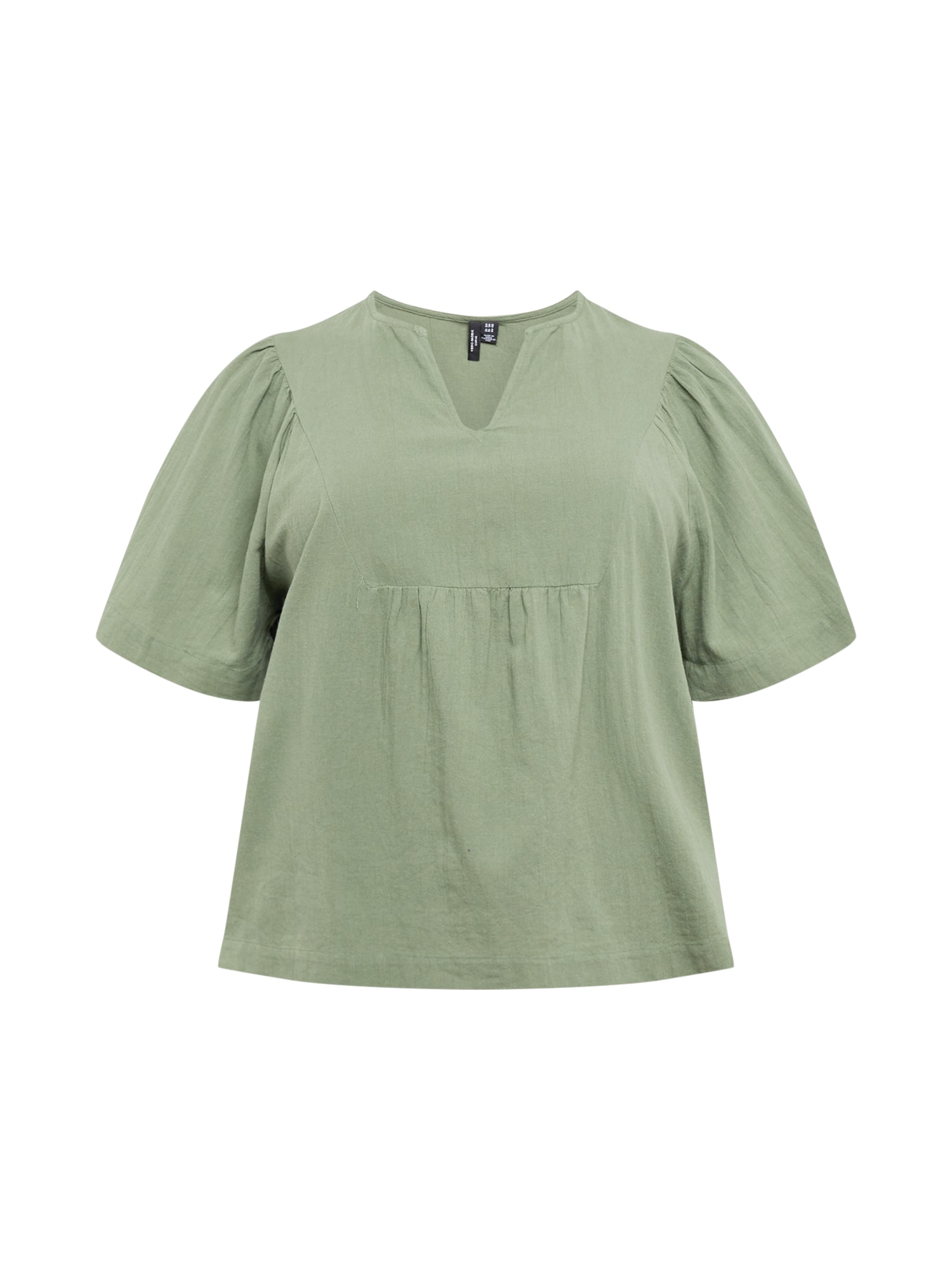 Vero Moda Curve Blúz 'GIANA'  pasztellzöld