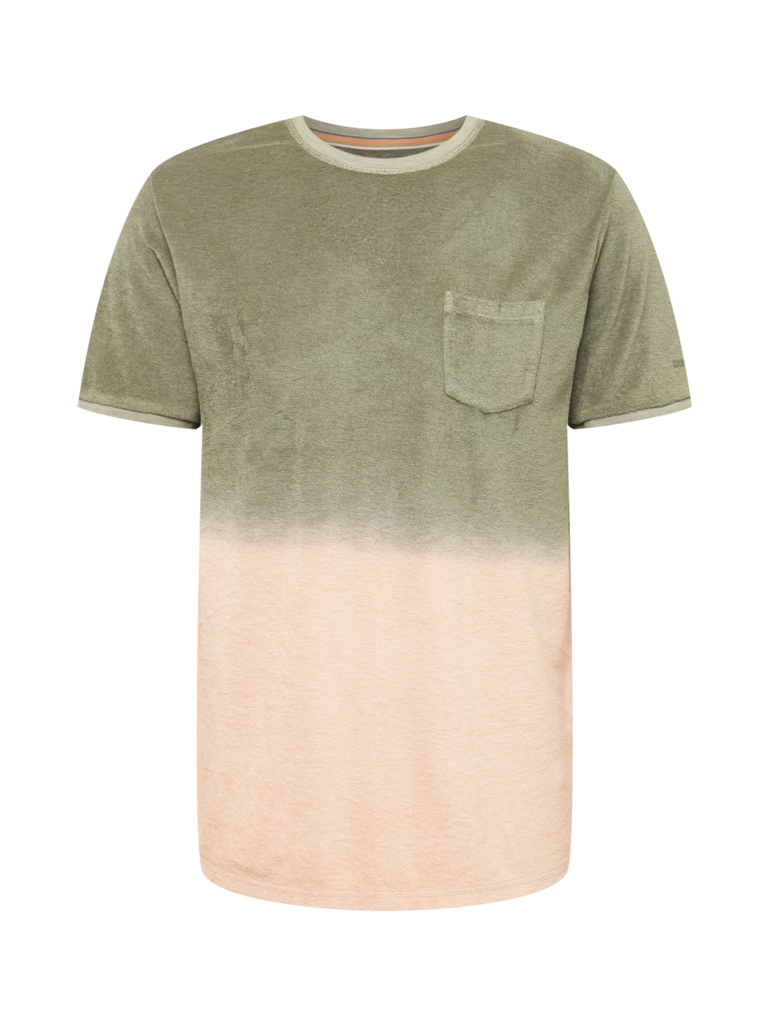 COLOURS & SONS Póló  khaki / őszibarack