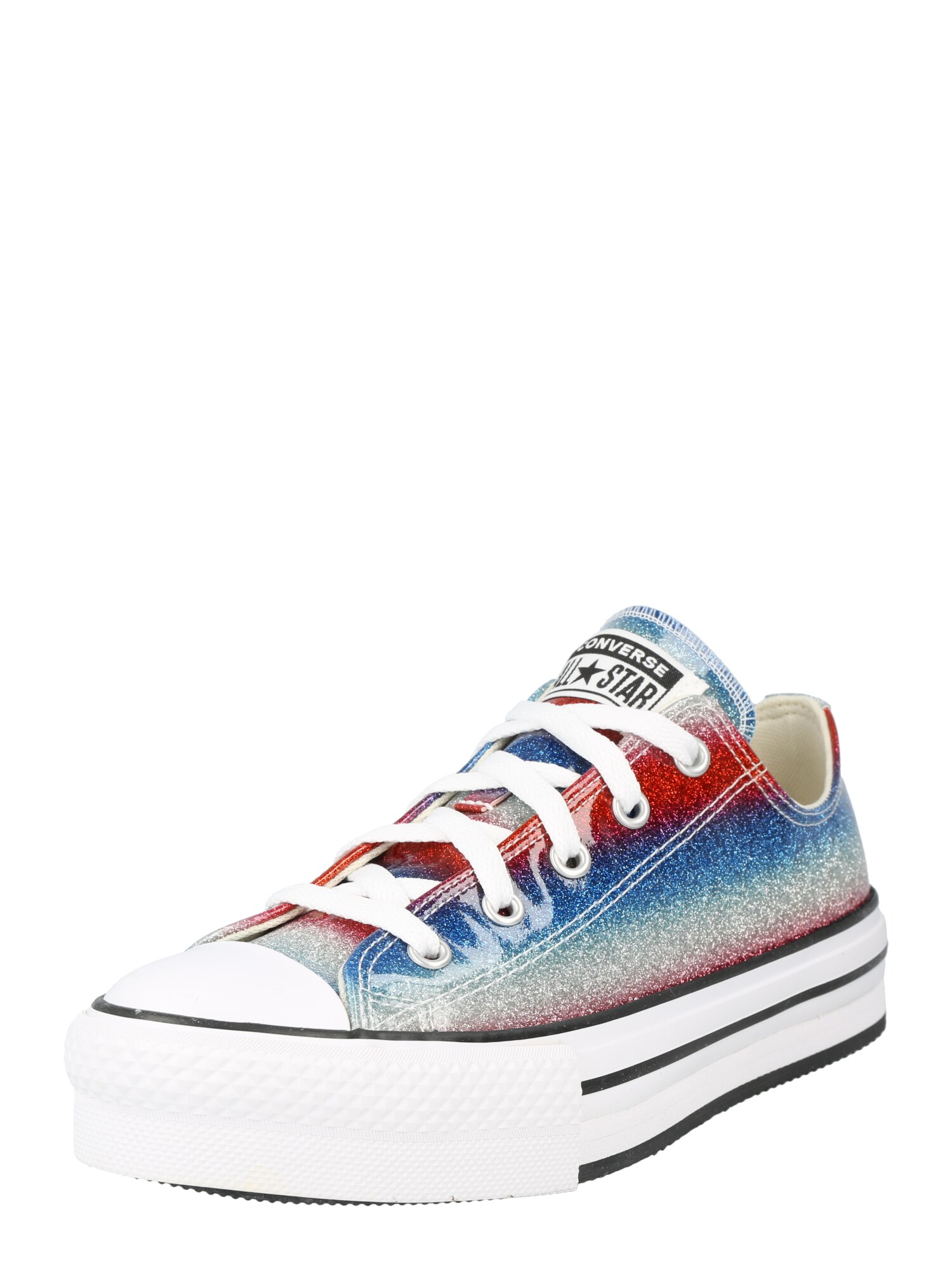 CONVERSE Sportcipő 'Chuck Taylor All Star'  égkék / piros / pasztellzöld / fehér