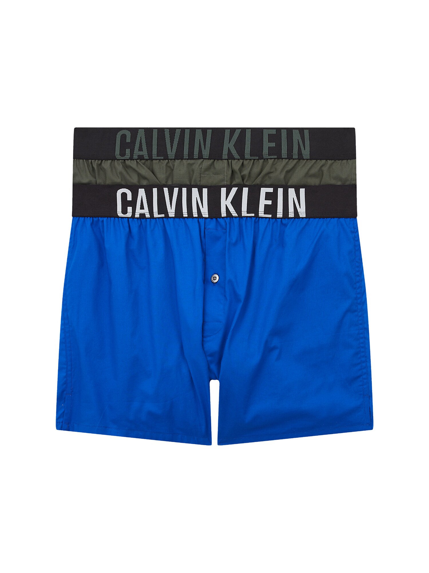 Calvin Klein Underwear Boxeralsók 'Intense Power'  khaki / kék / fehér