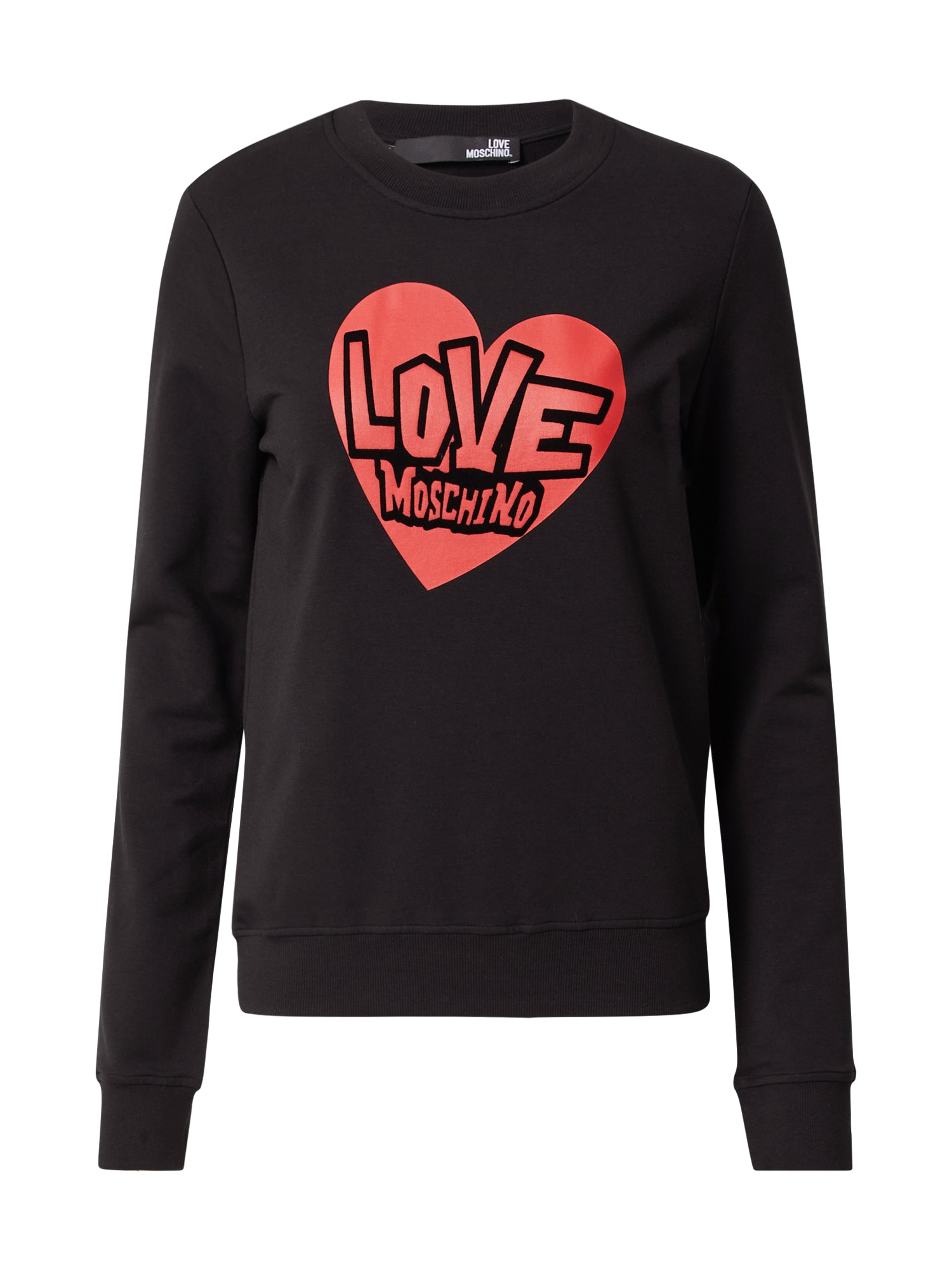 Love Moschino Tréning póló  fekete / piros