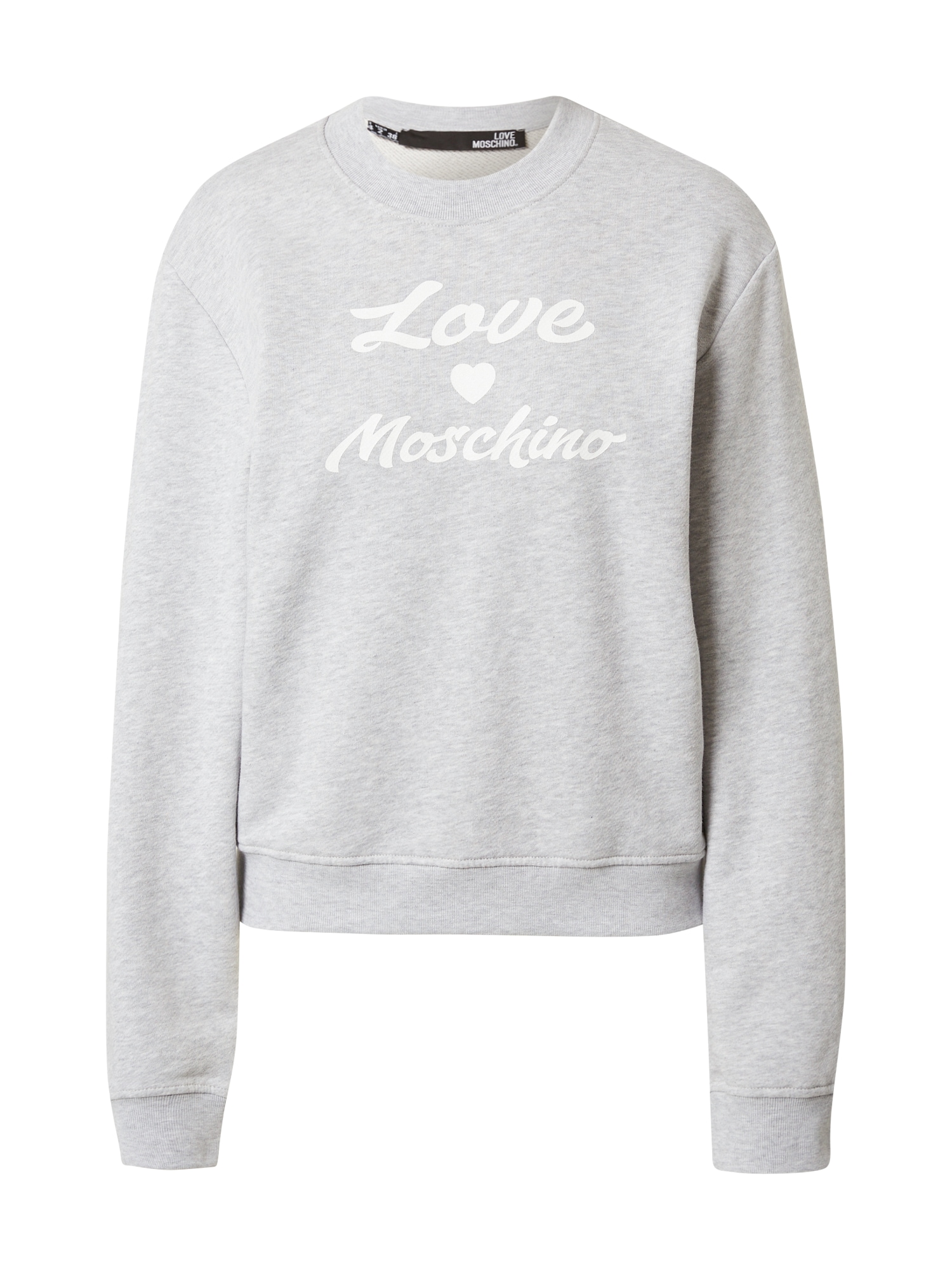Love Moschino Tréning póló  szürke melír / fehér