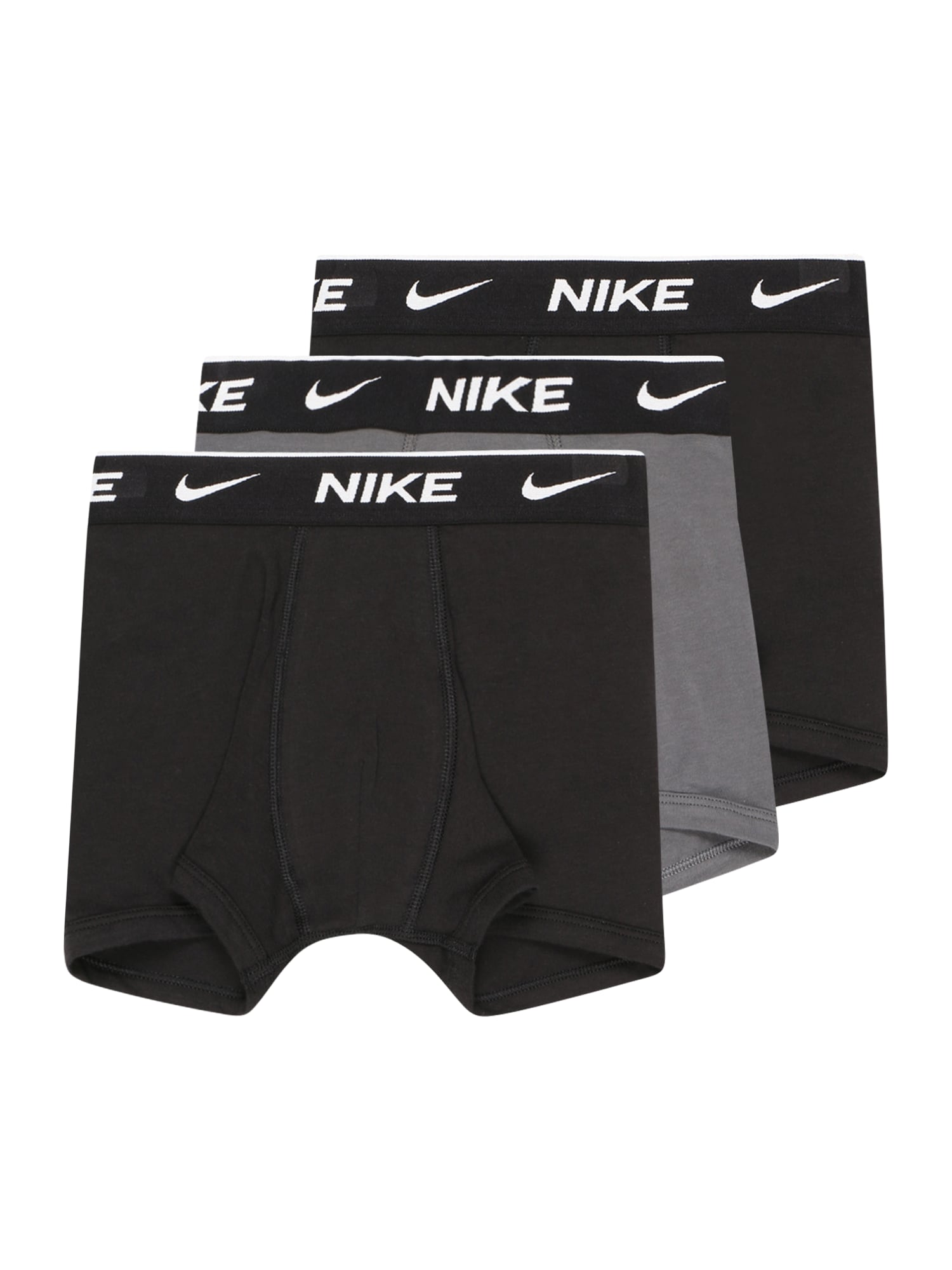 Nike Sportswear Alsónadrág  fekete / sötétszürke / fehér