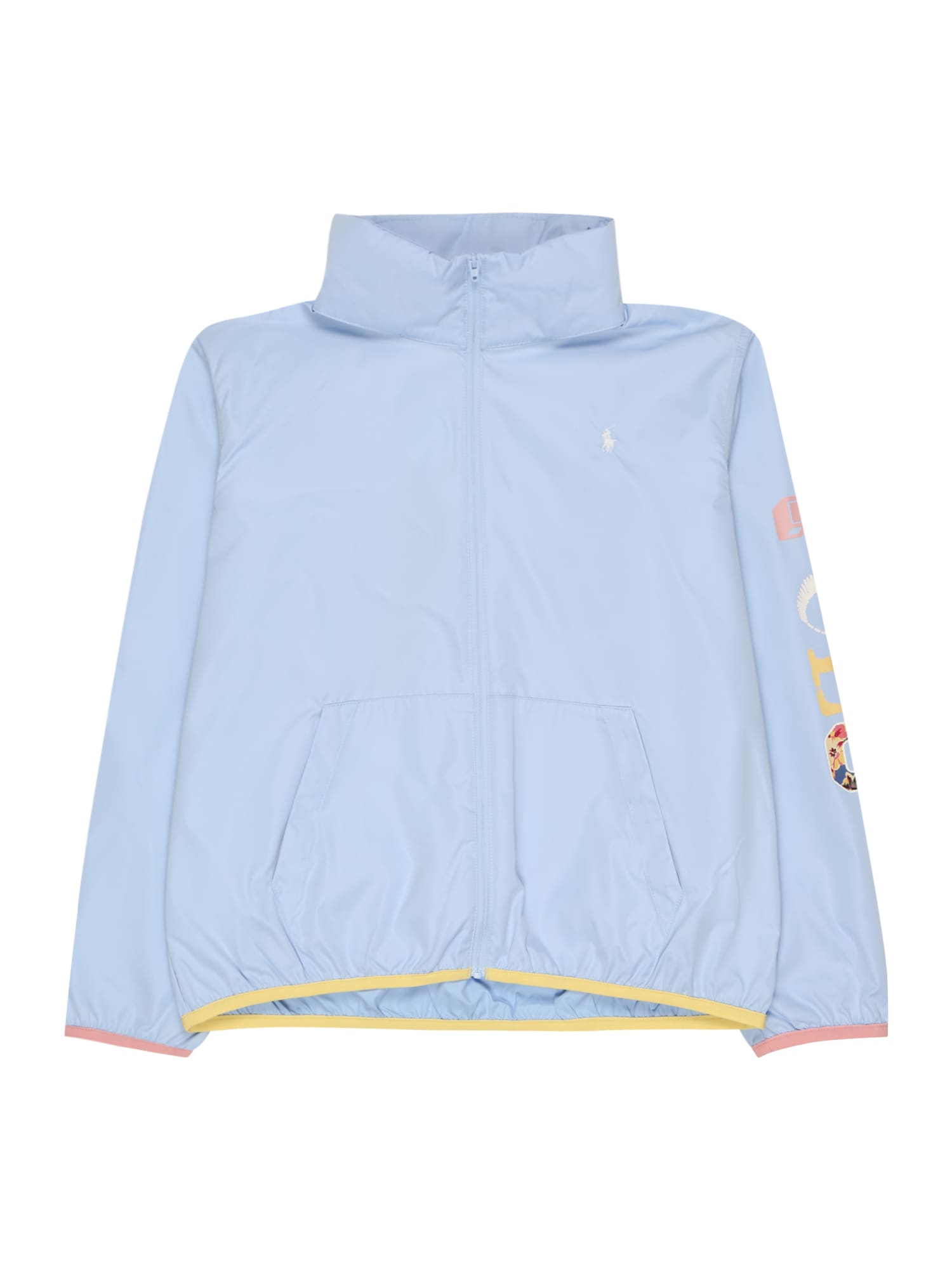 Polo Ralph Lauren Átmeneti dzseki 'HADLEY'  világoskék / sárga / fehér / rózsa