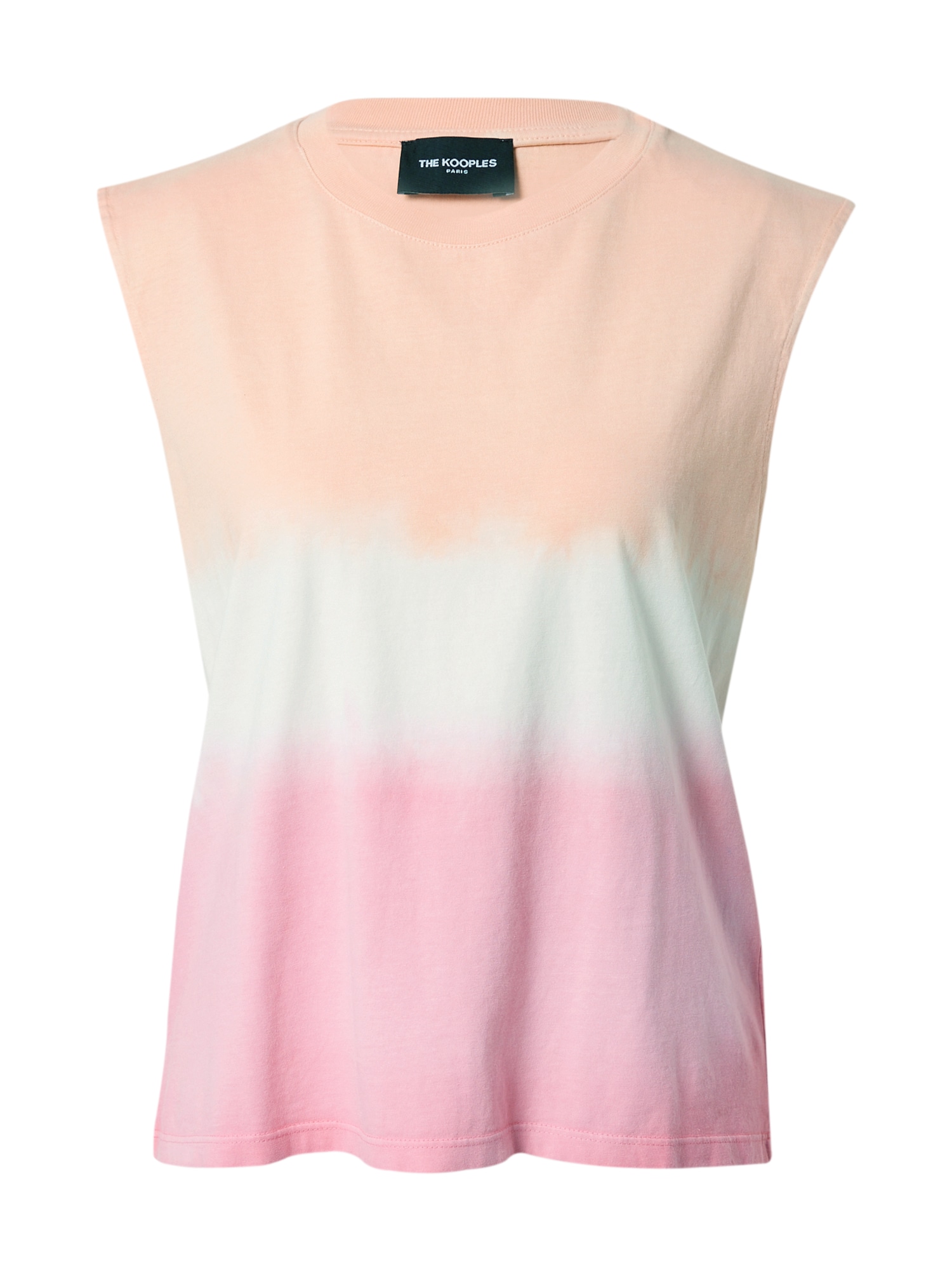 The Kooples Top 'DEBARDEUR'  rózsaszín / fehér / világos narancs