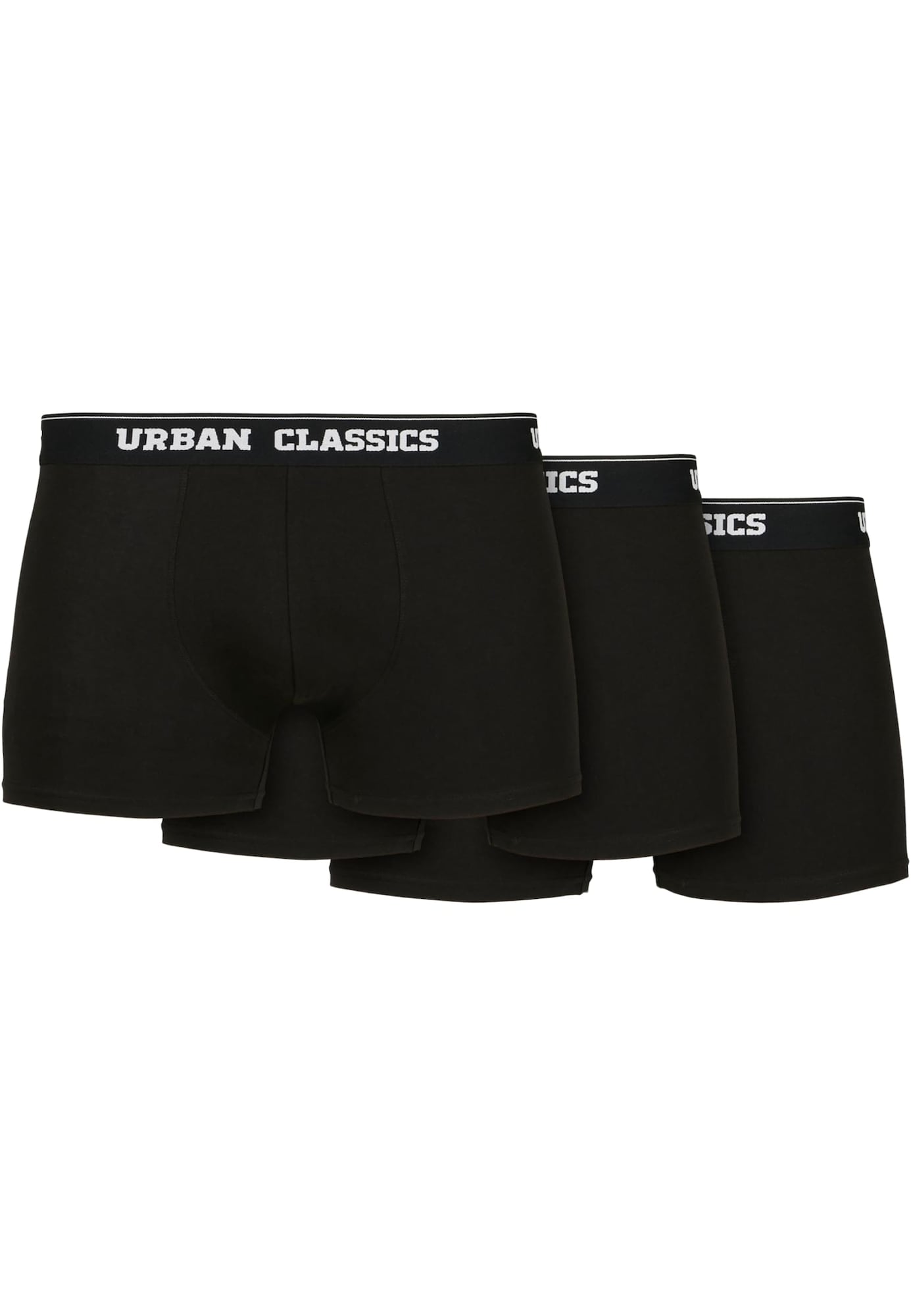 Urban Classics Boxeralsók  fekete / fehér