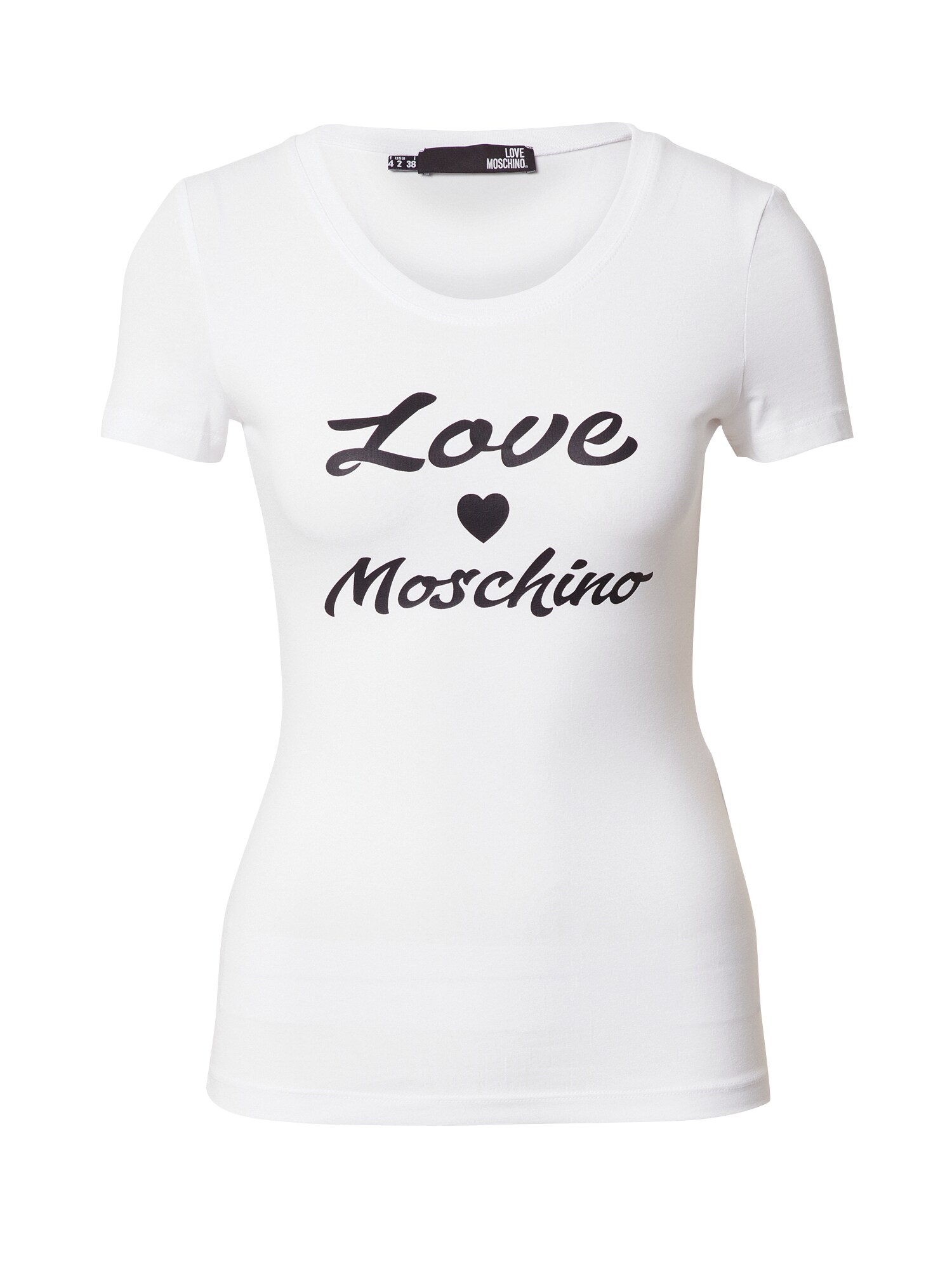 Love Moschino Póló  fehér / fekete